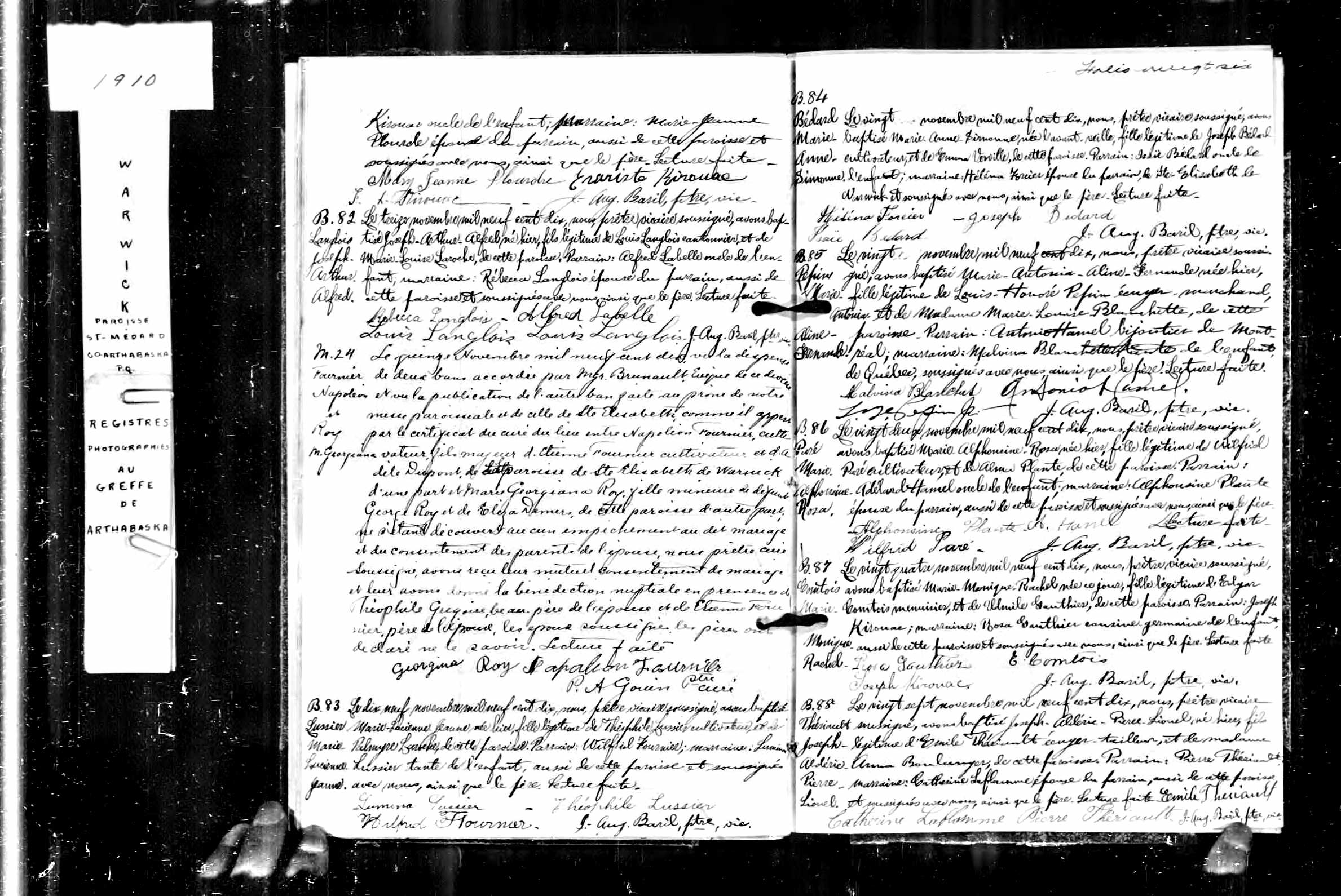 Acte de baptême