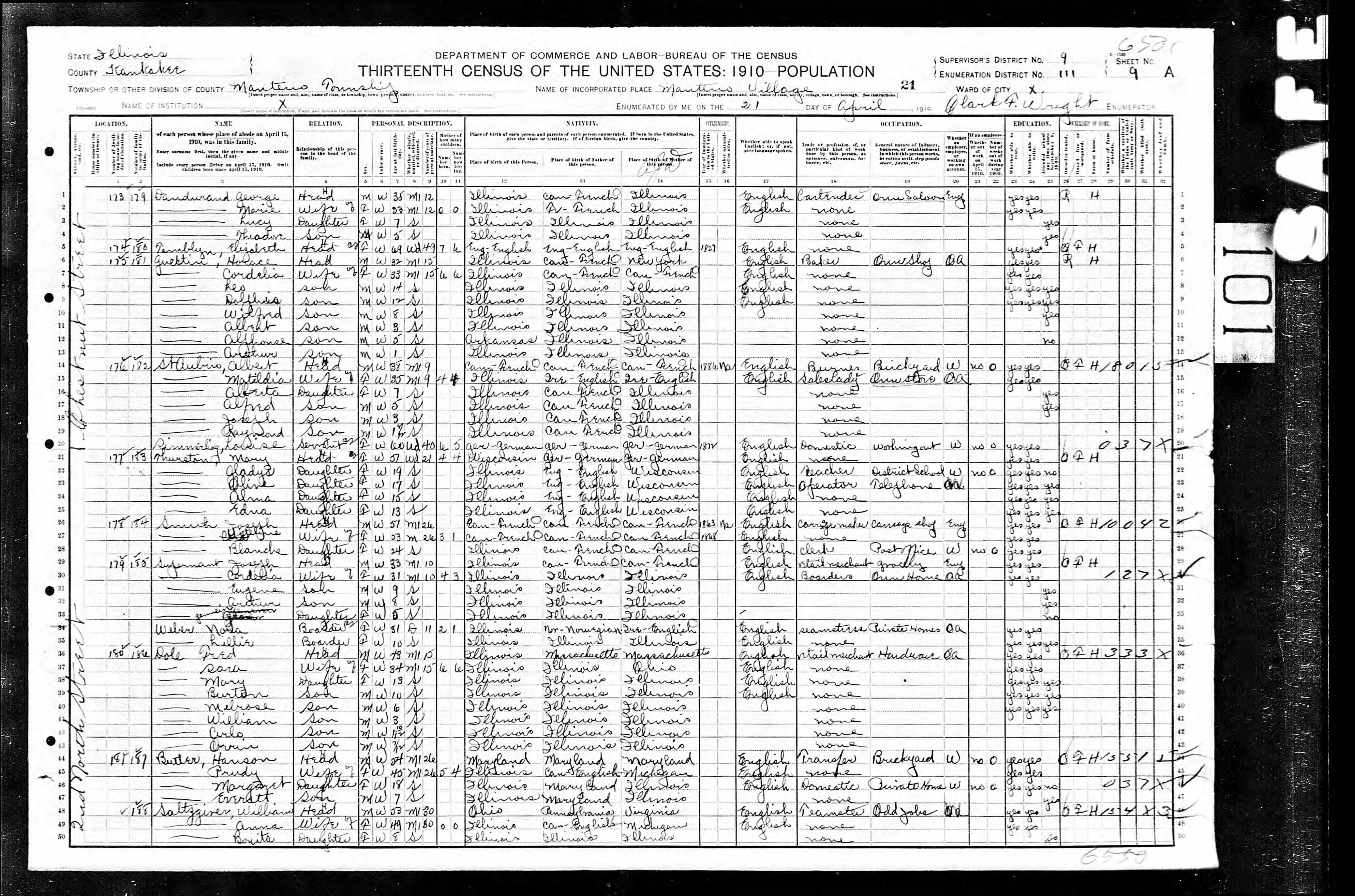 Recensement fédéral américain 1930