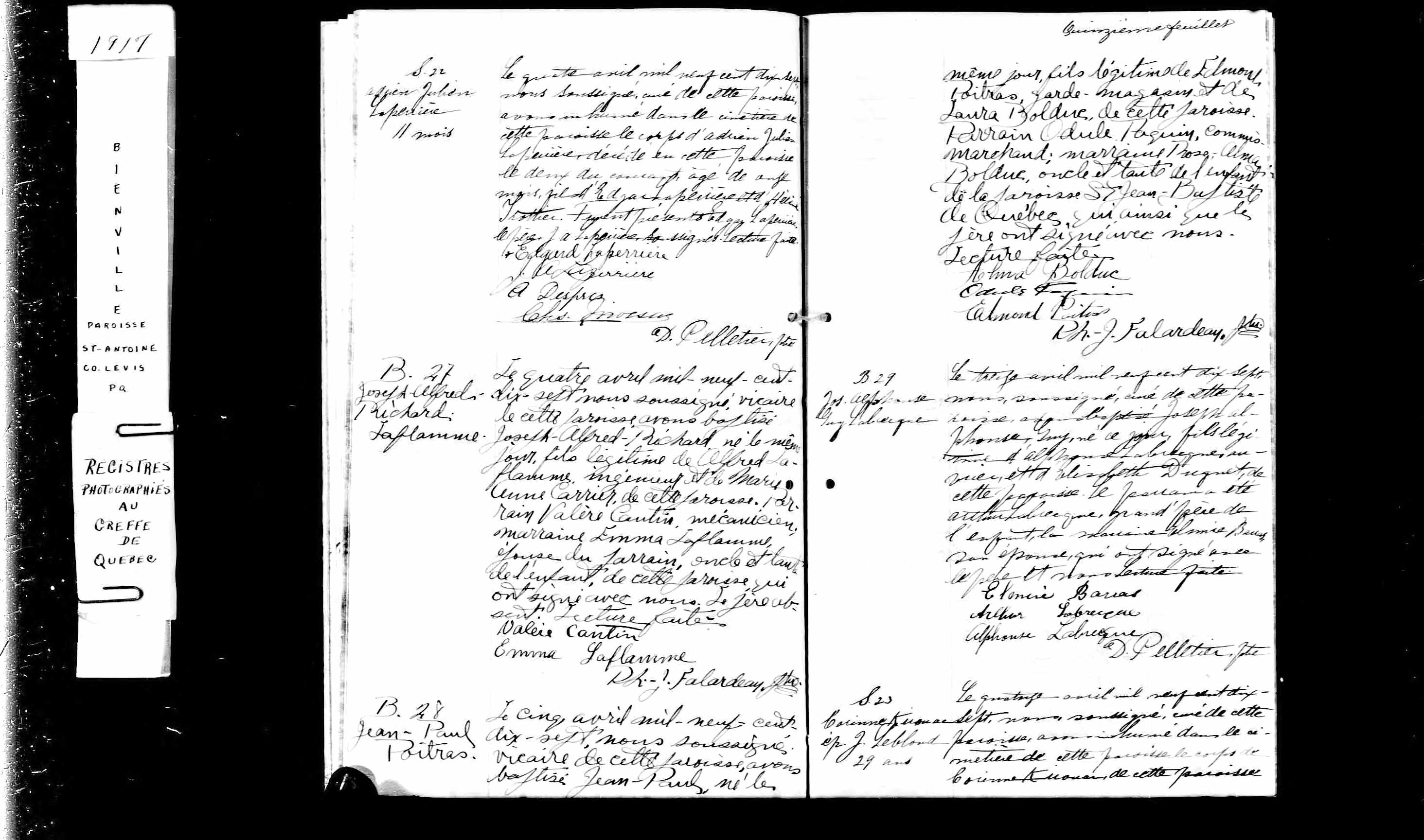  Acte de sépulture