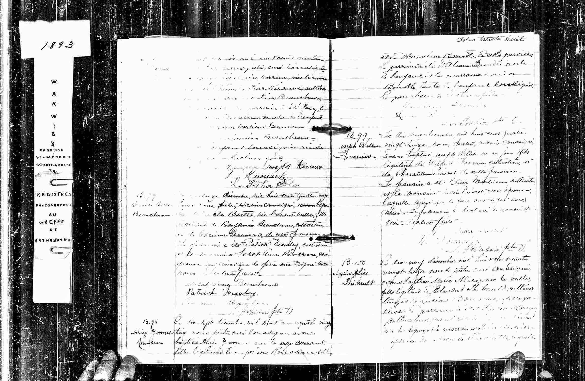 Acte de baptême