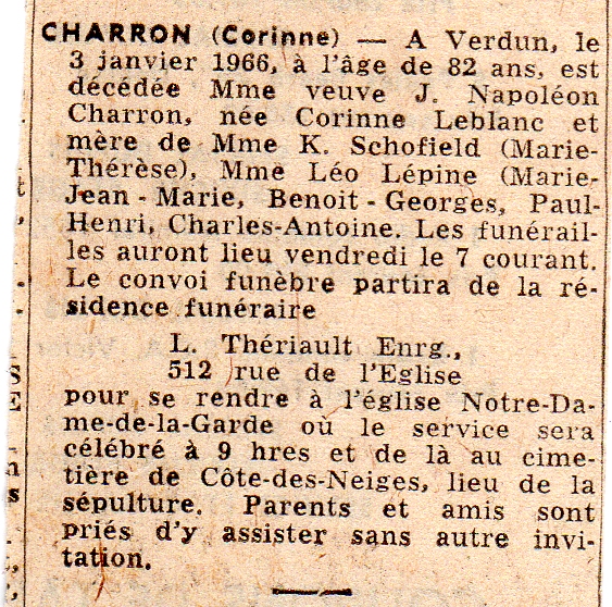 Nécrologie