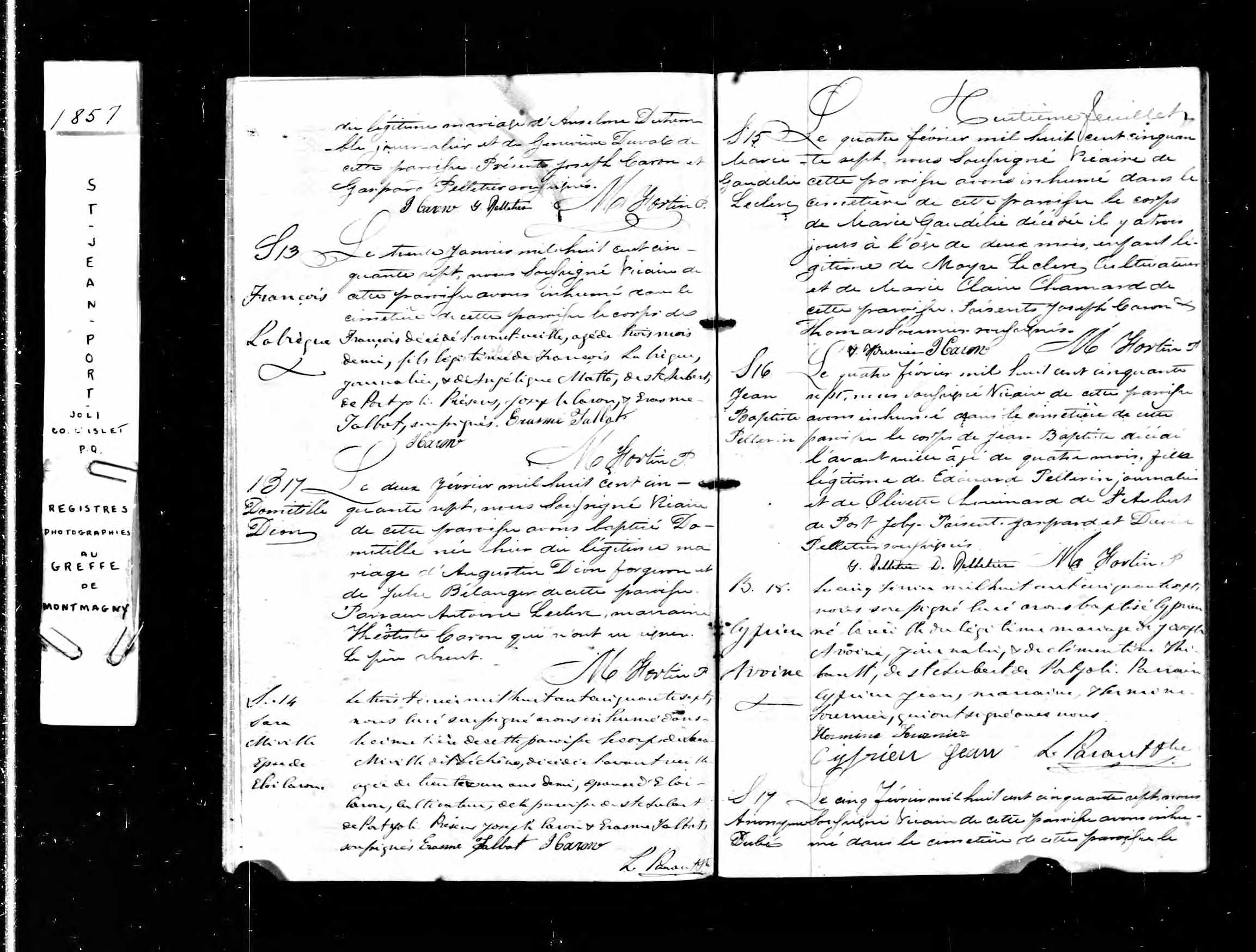 Acte de baptême