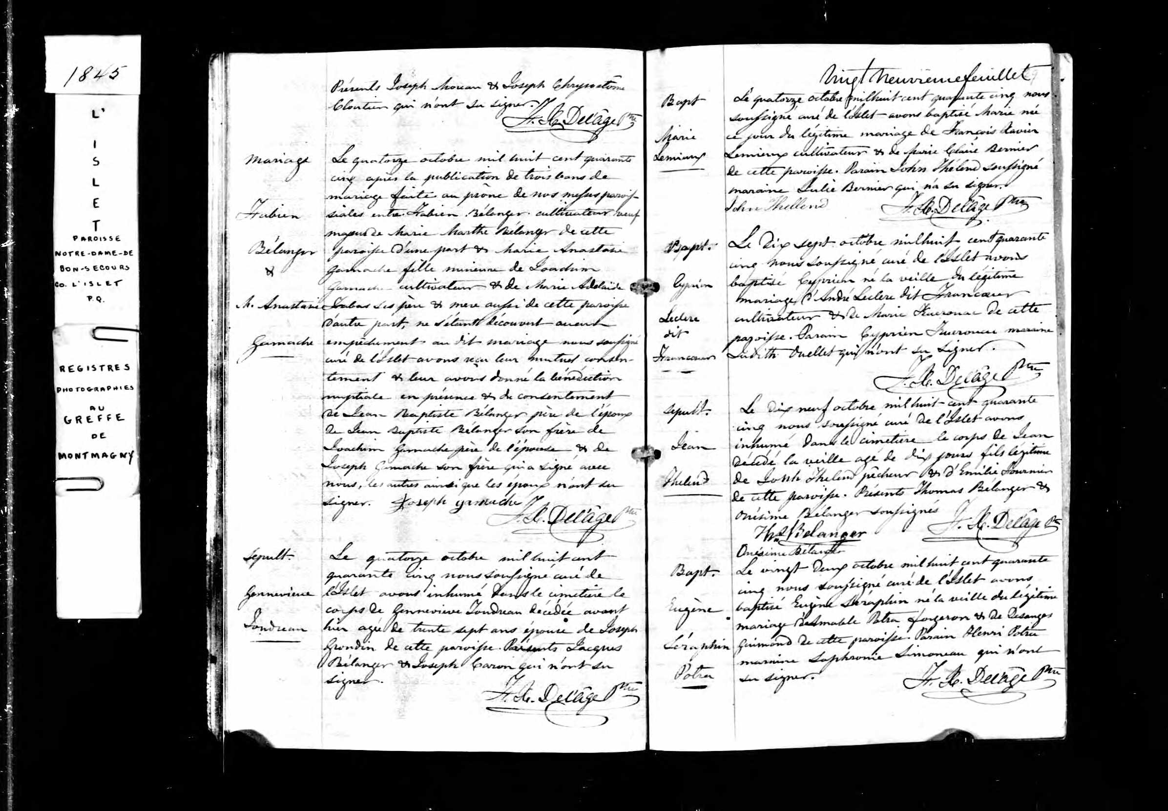 Acte de baptême