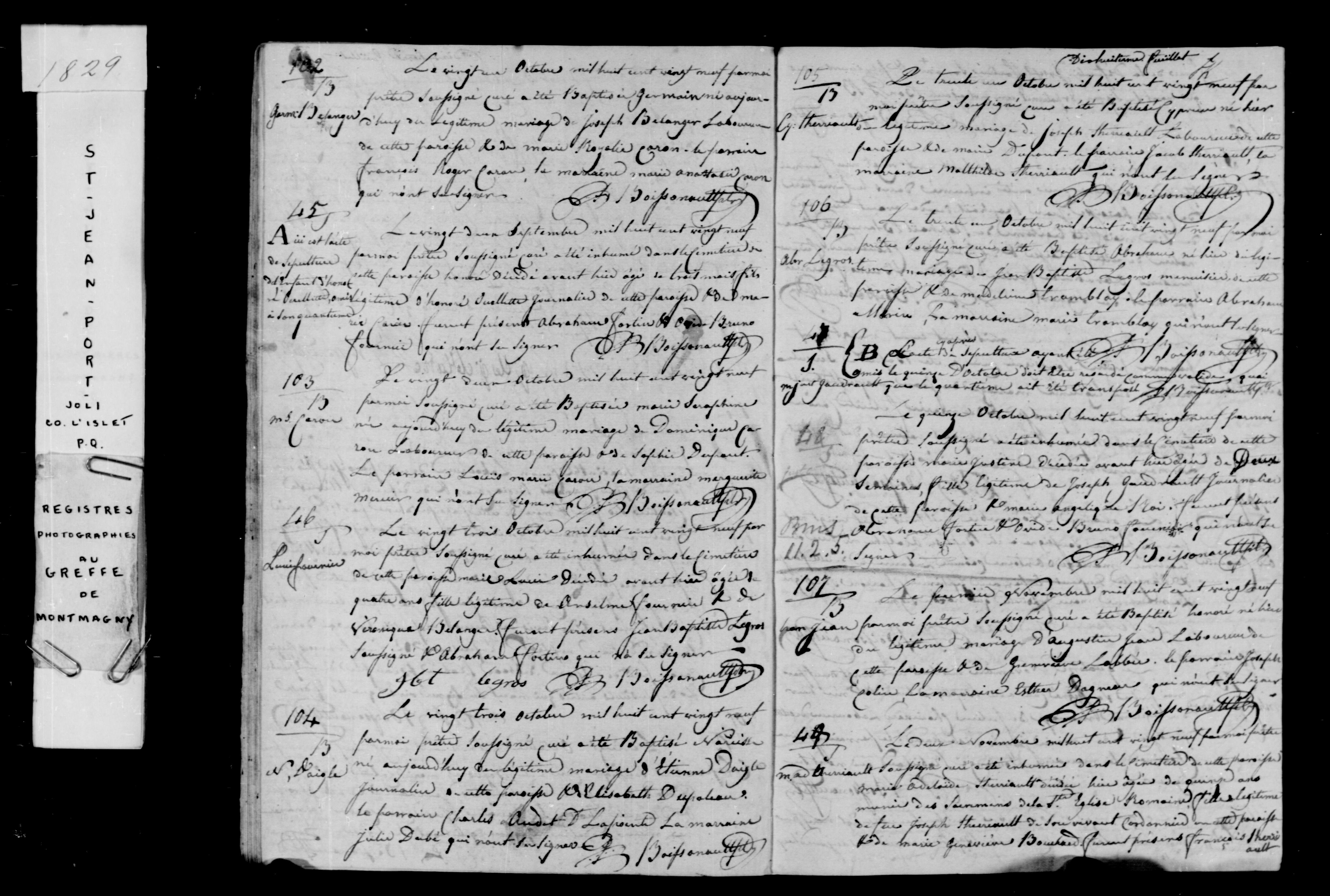 Acte de baptême