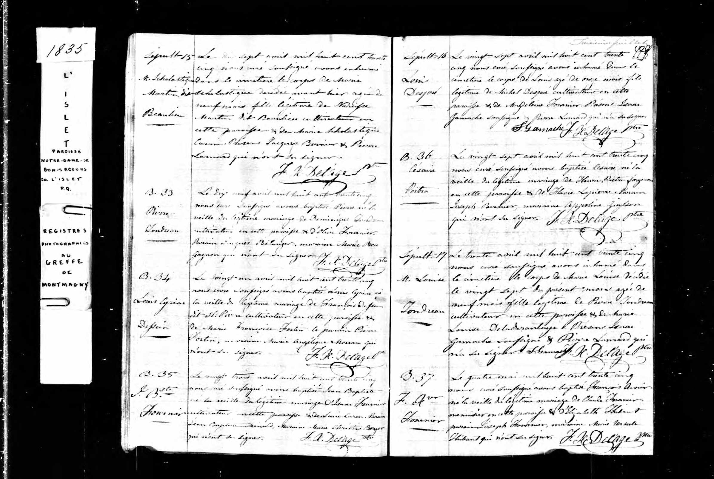 Acte de baptême