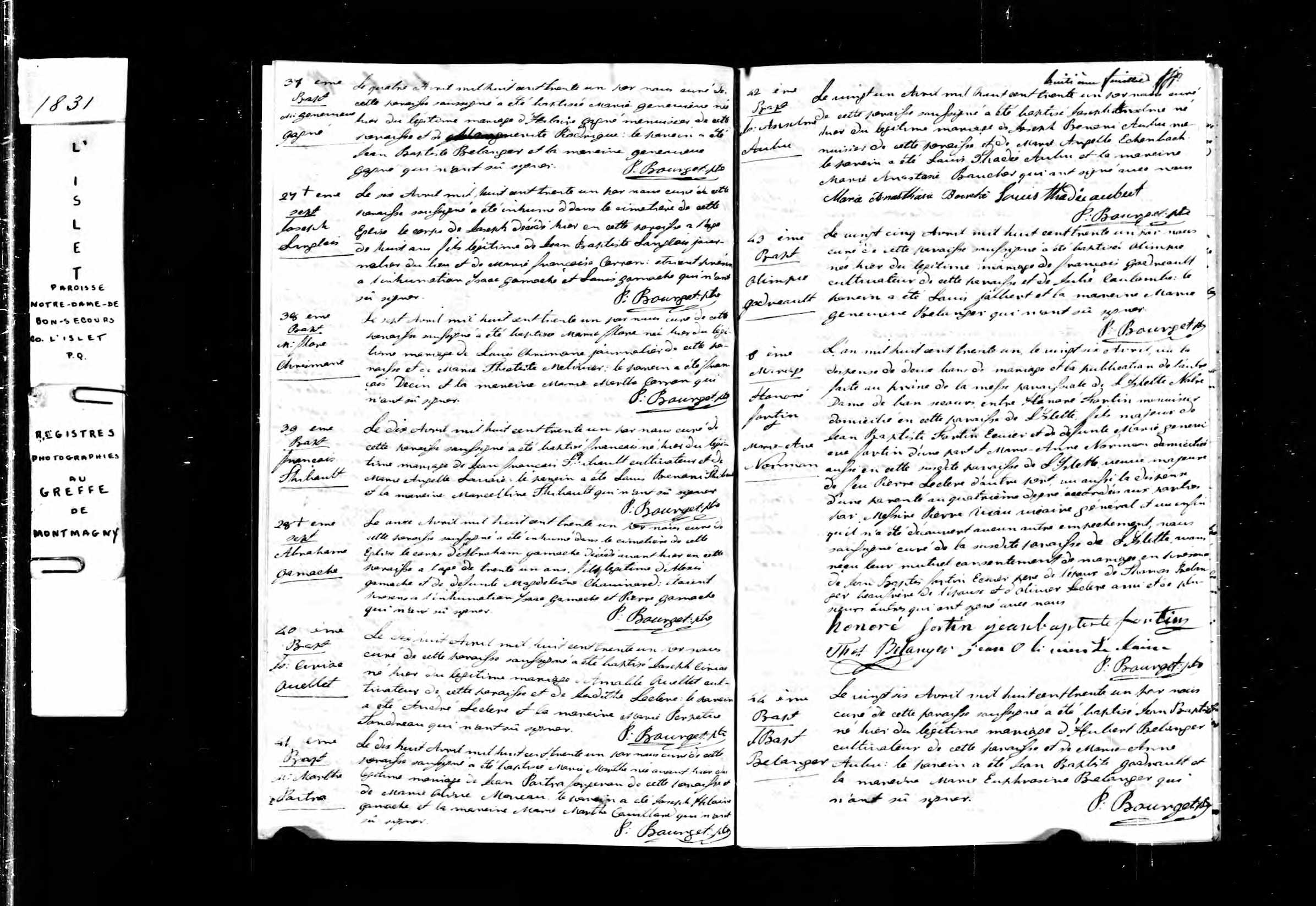 Acte de baptême