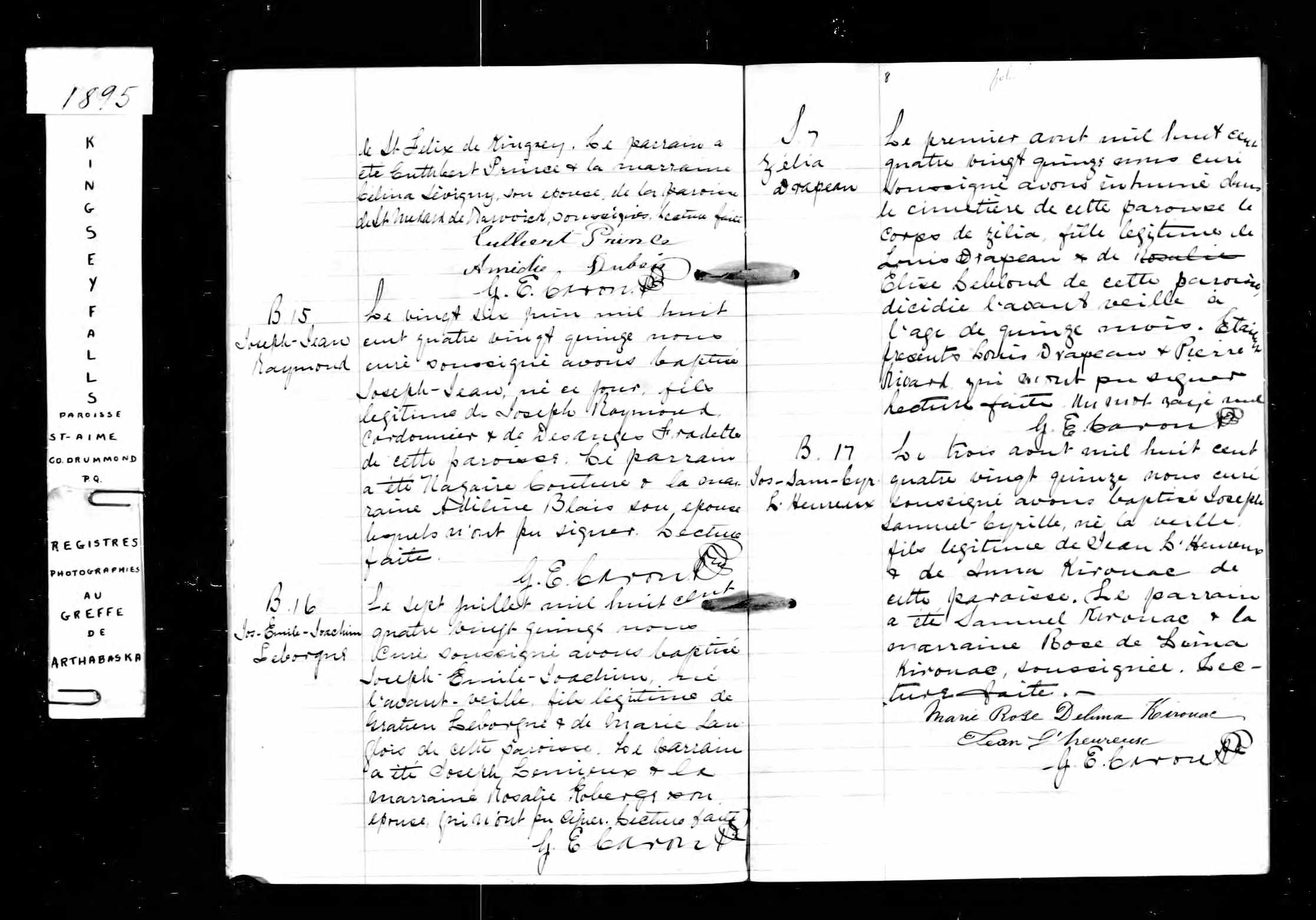 Acte de baptême