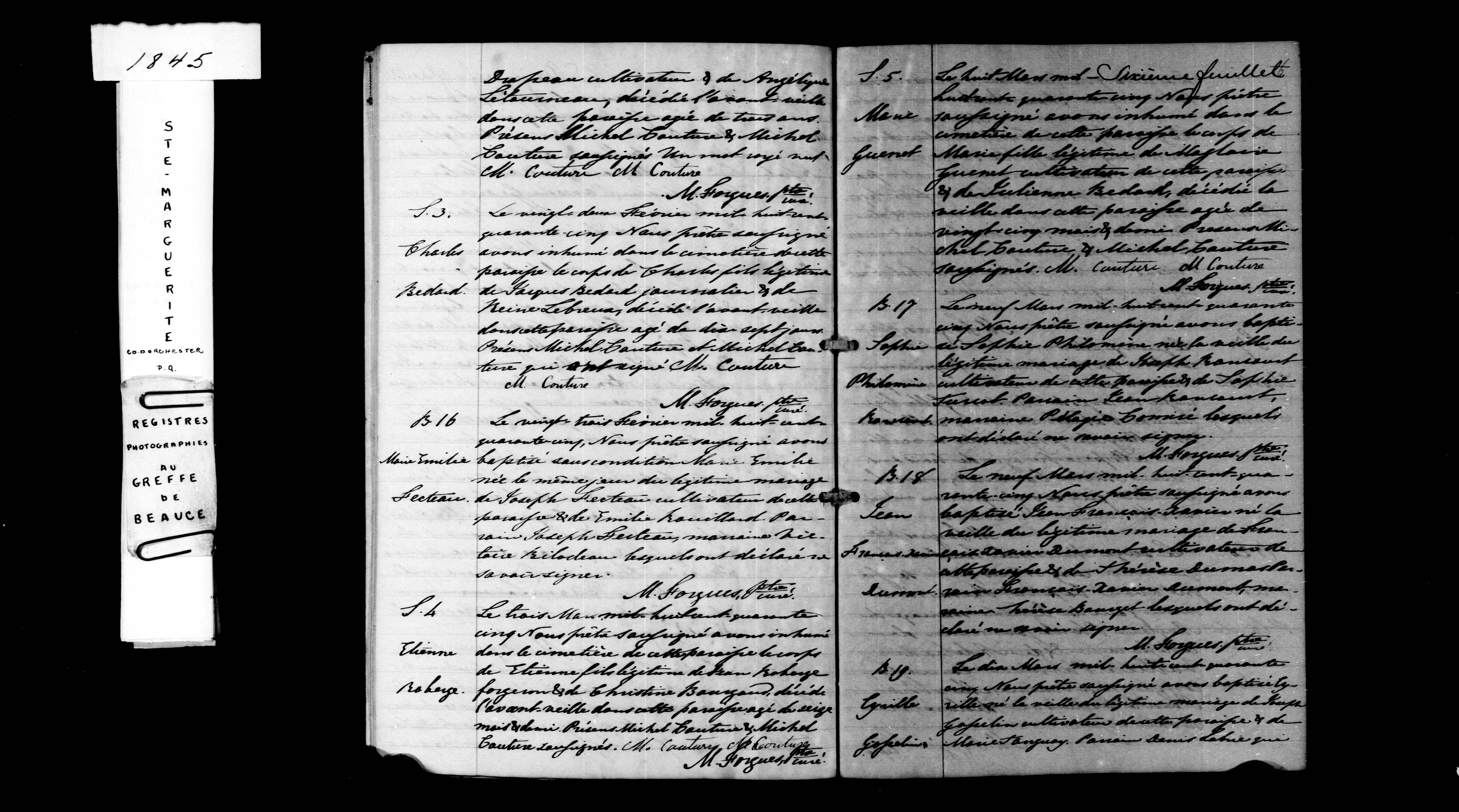 Acte de baptême