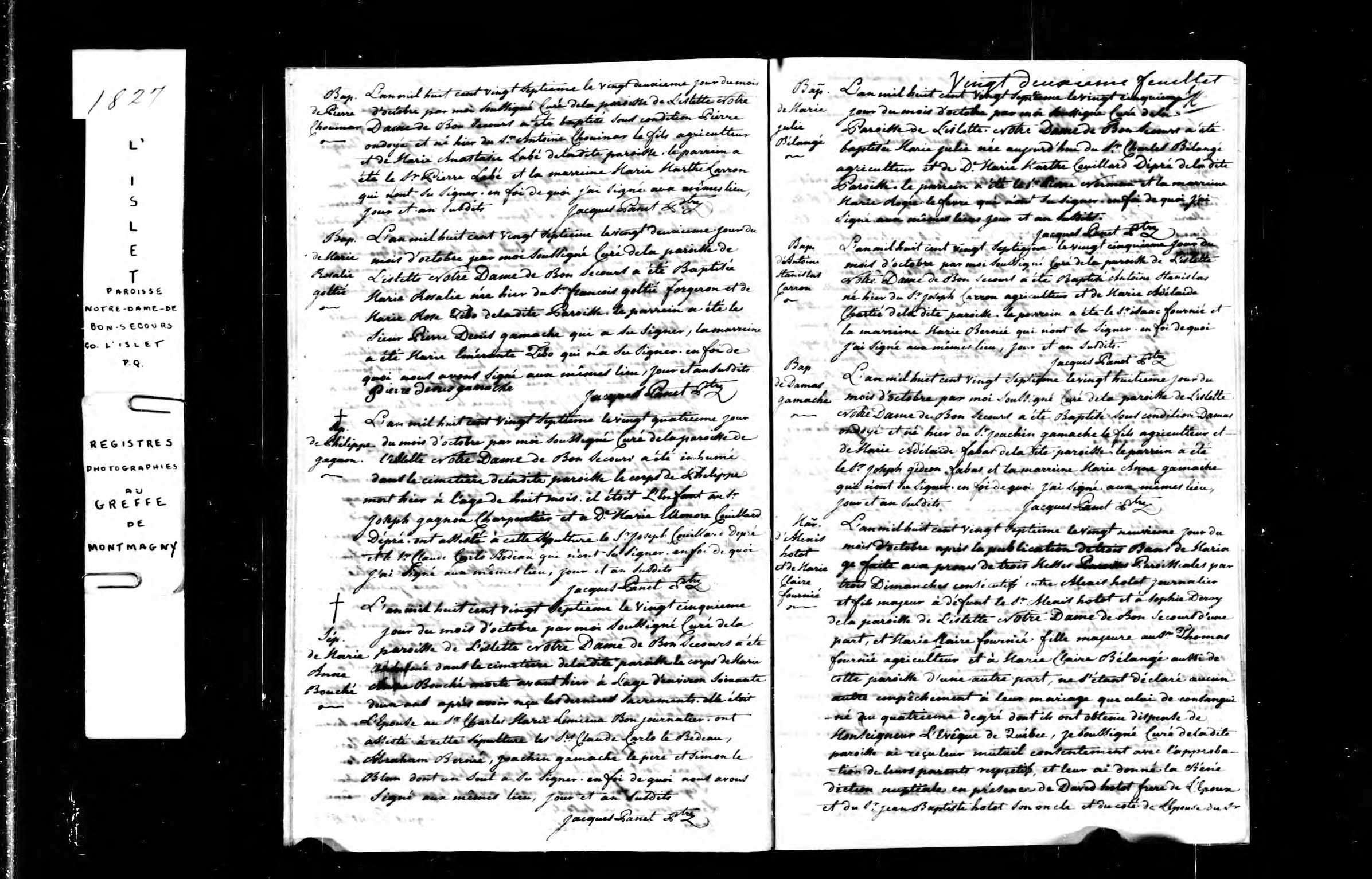 Acte de baptême