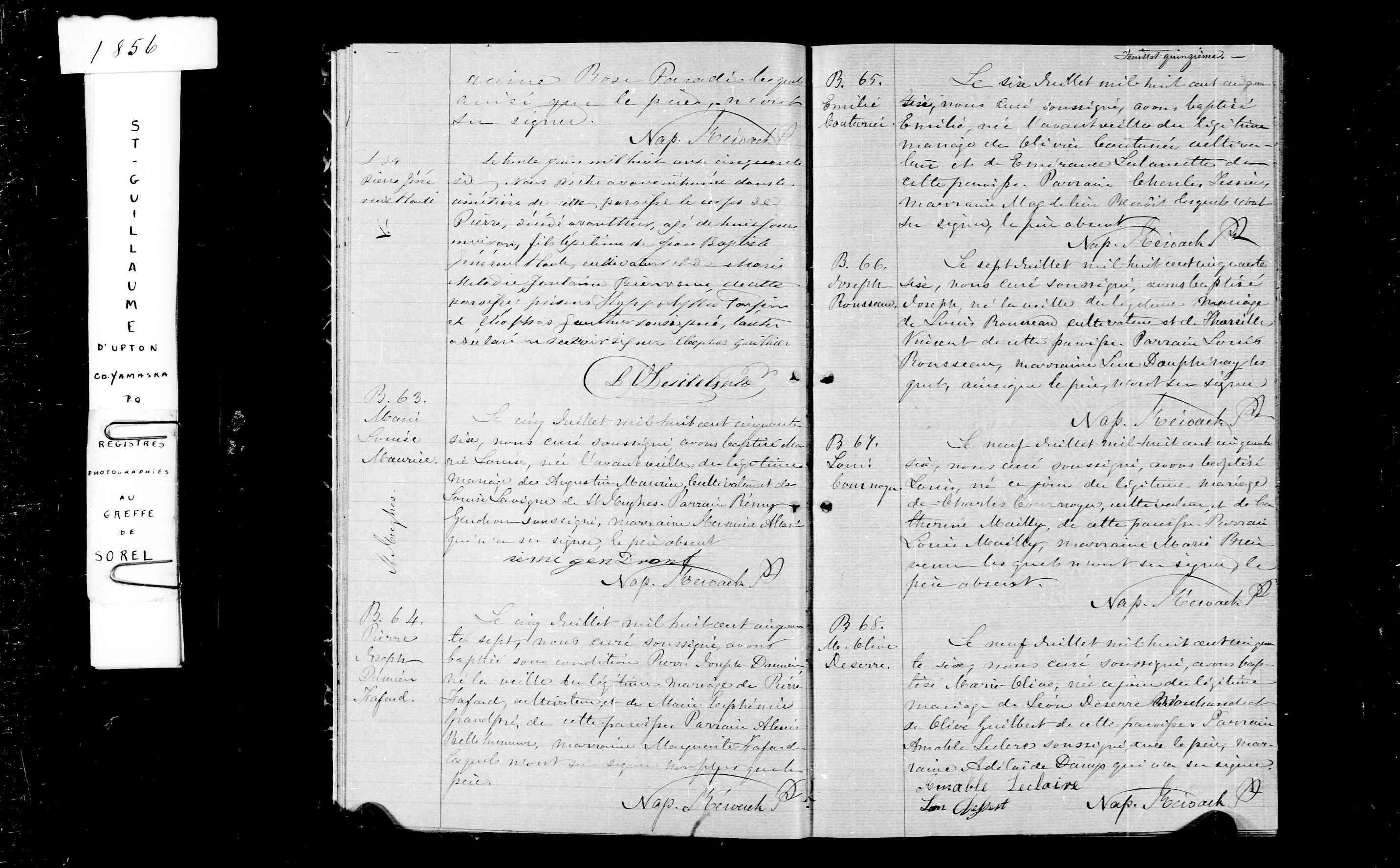 Acte de baptême