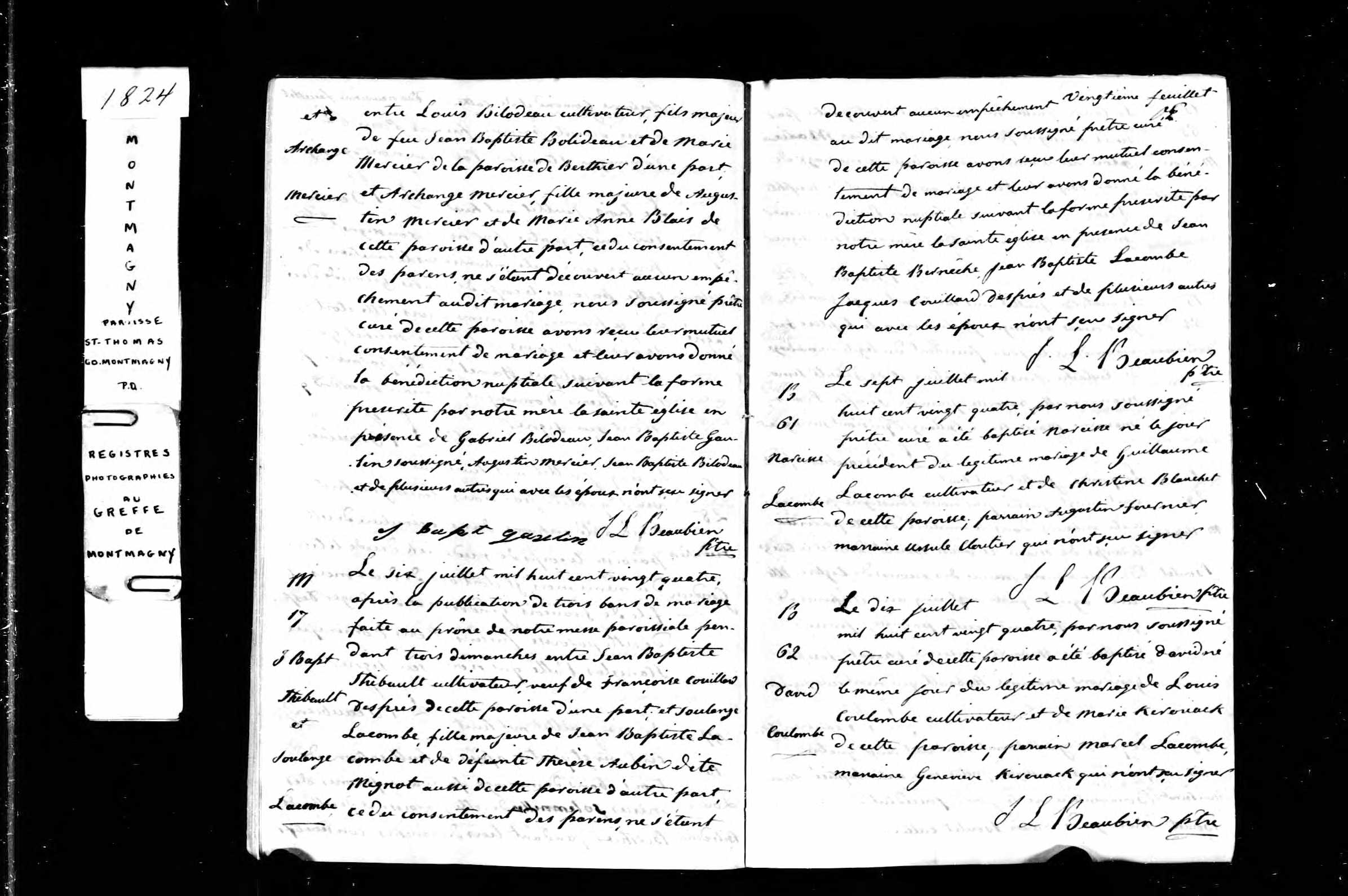 Acte de baptême