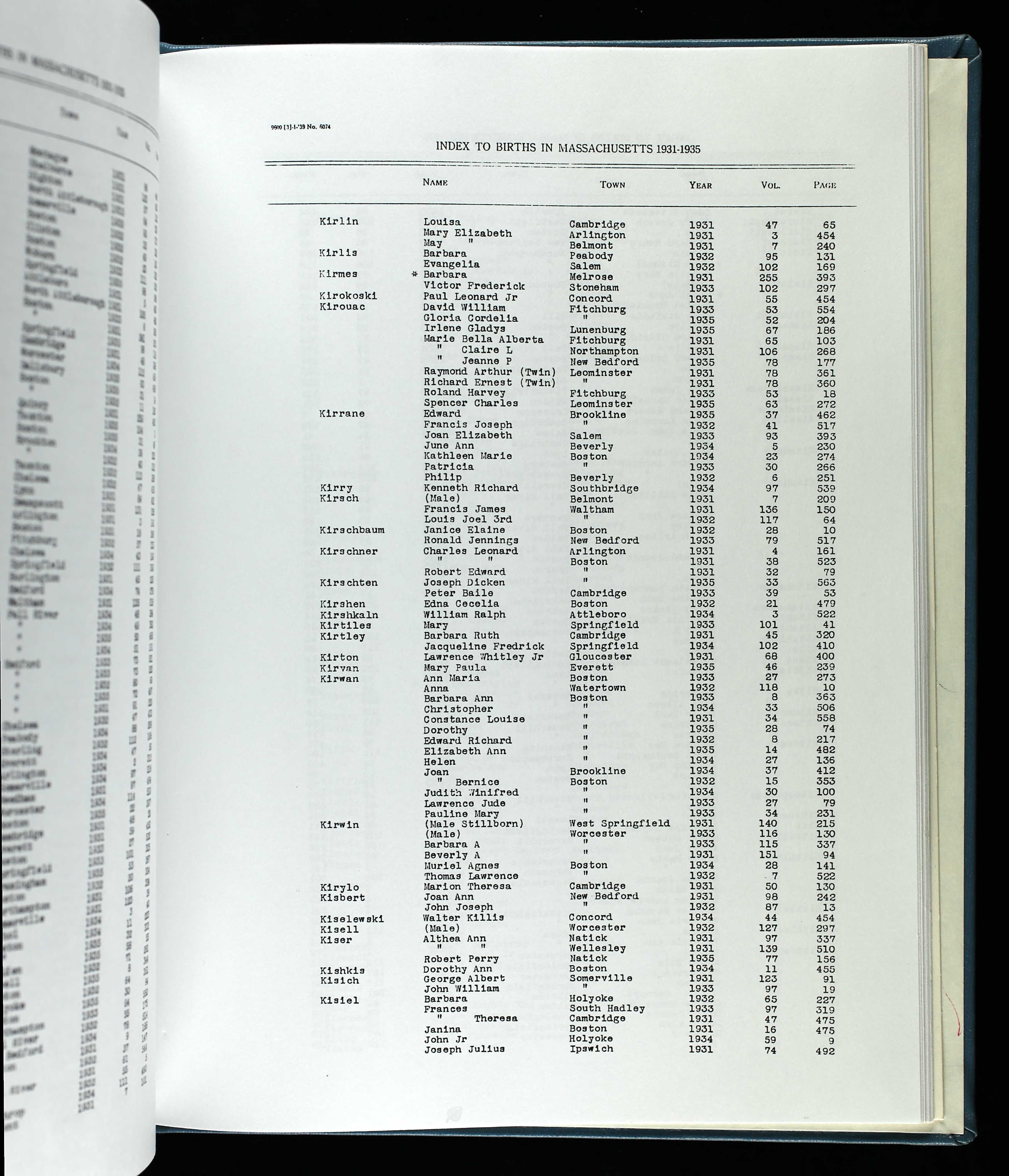 Mention du lieu de naissance