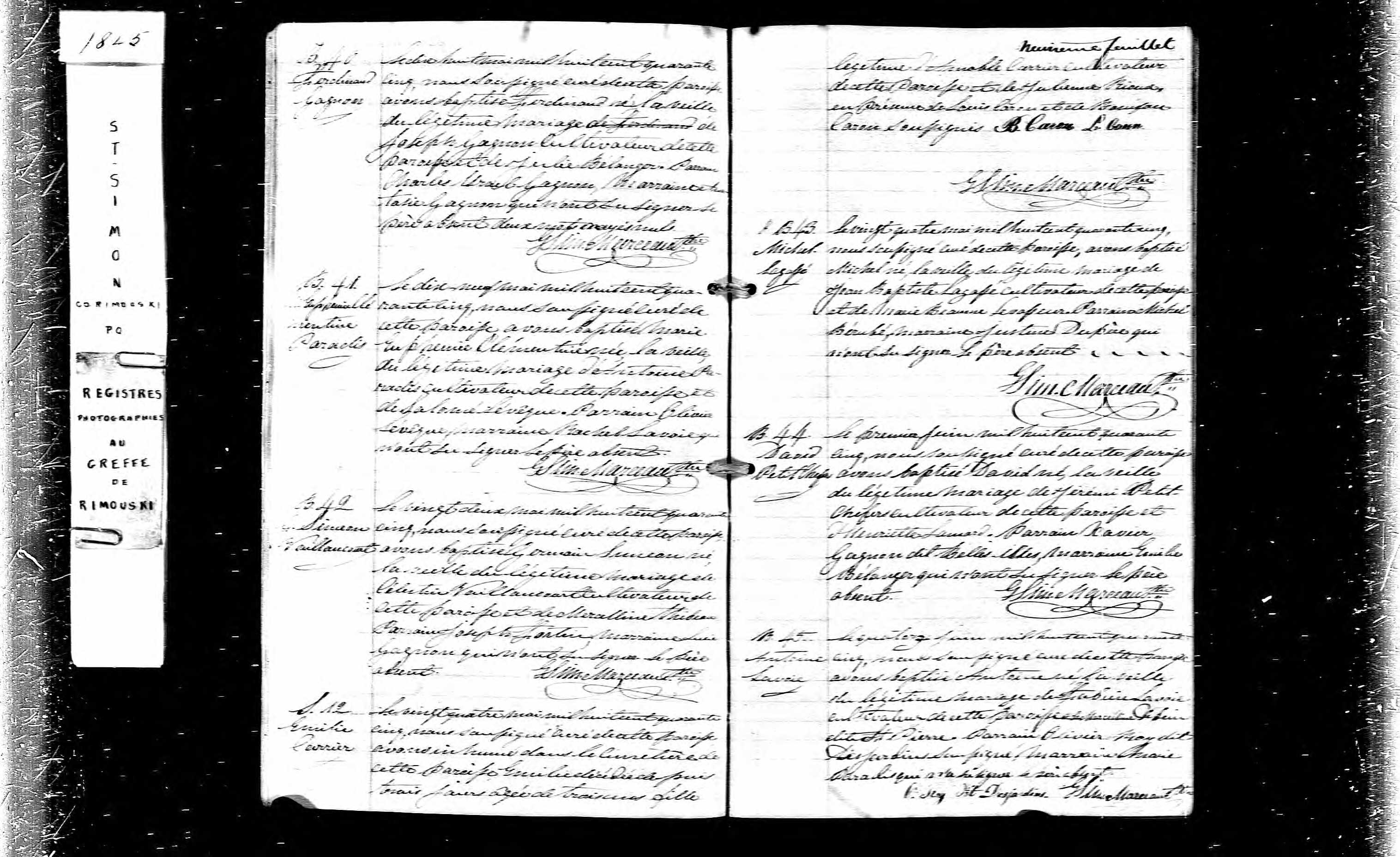Acte de baptême