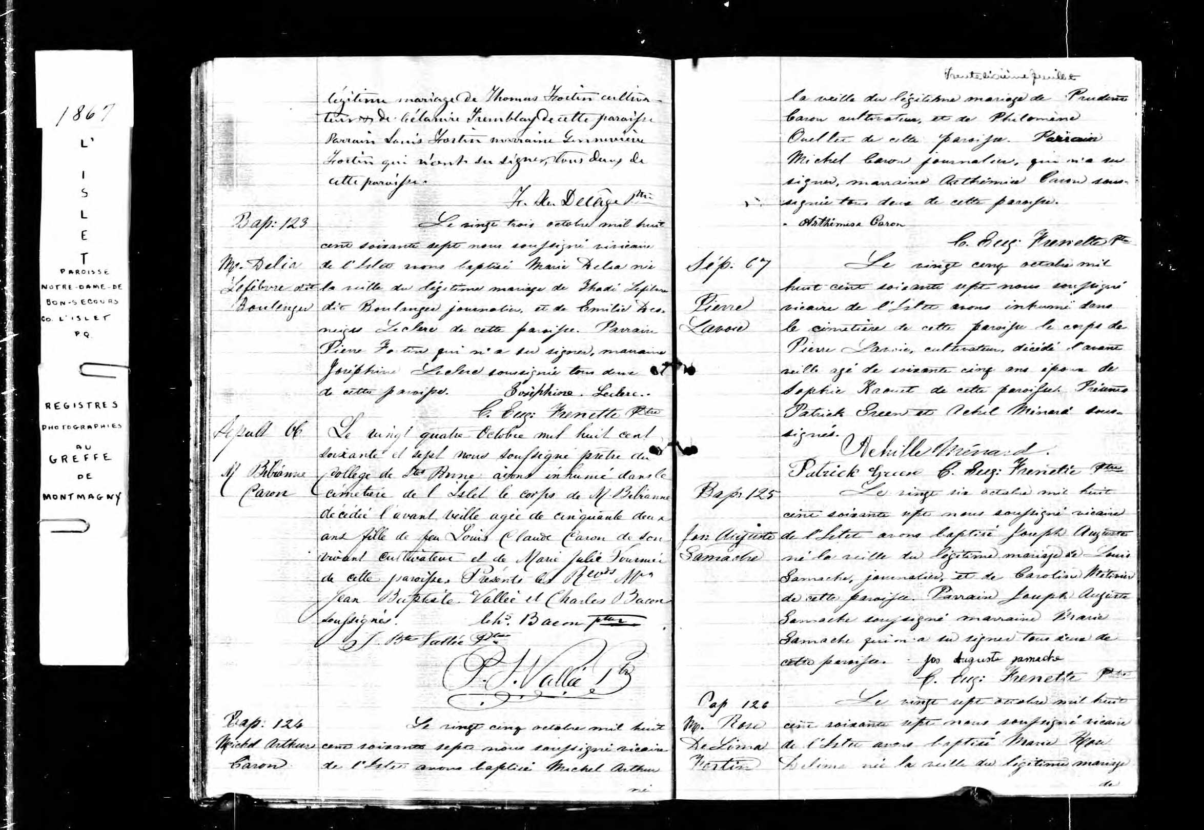 Acte de baptême Acte de baptême