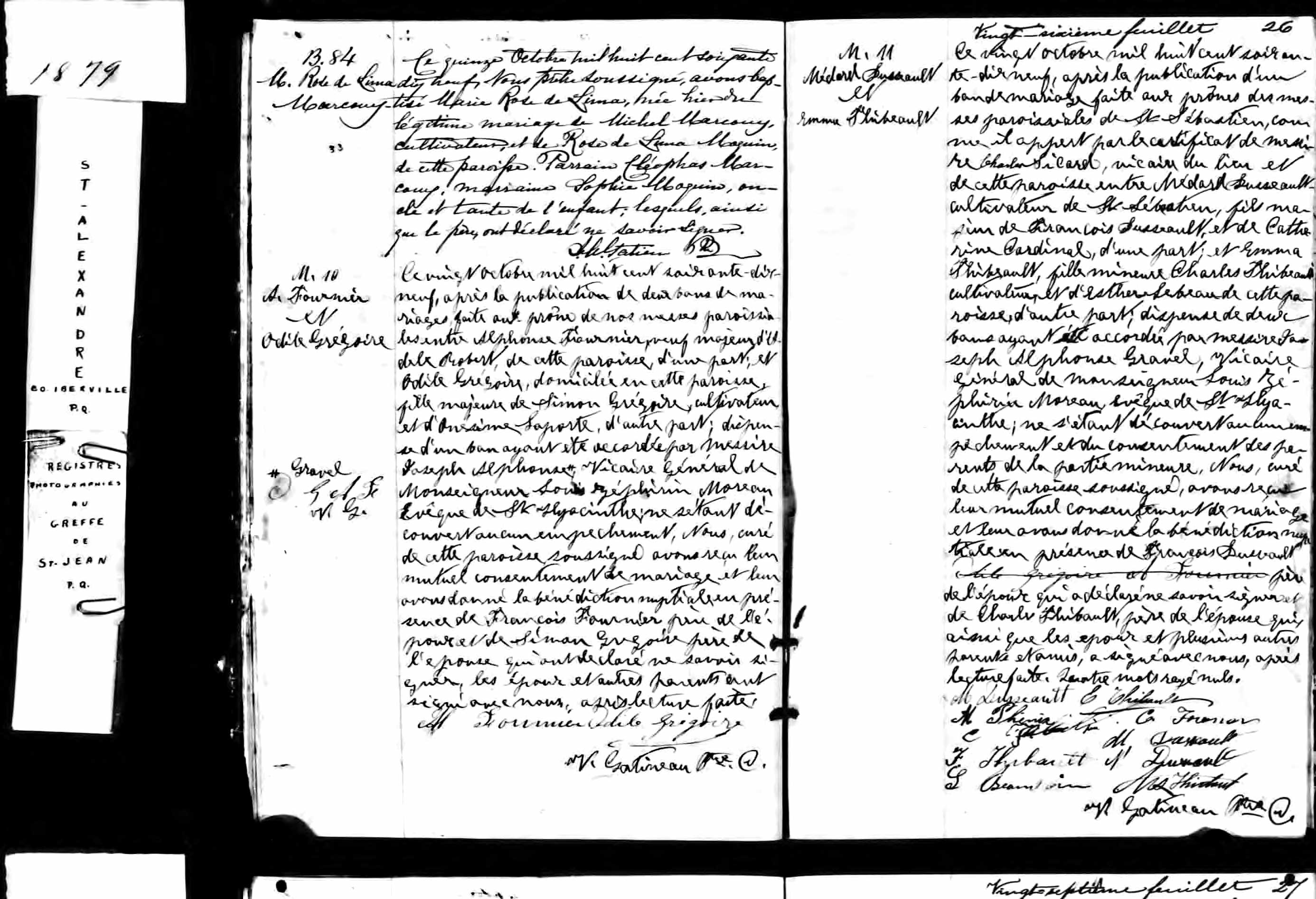 Acte de baptême