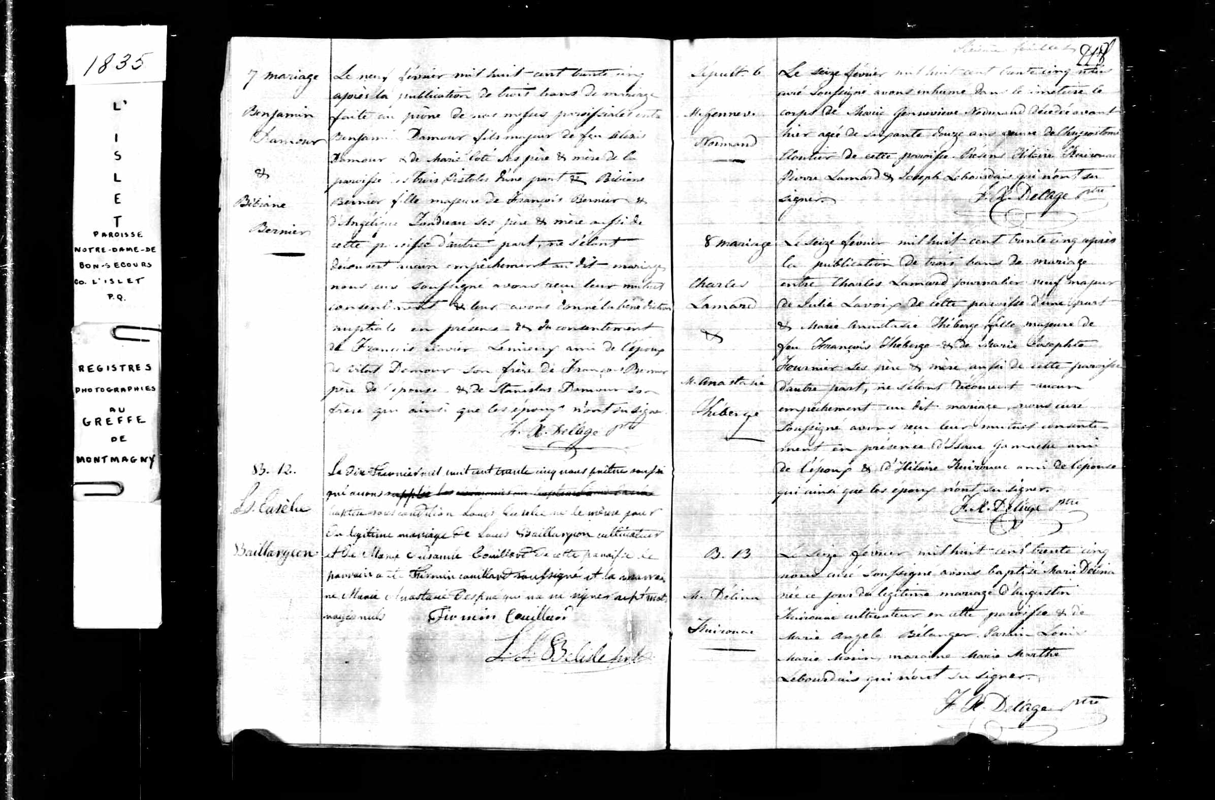 Acte de baptême