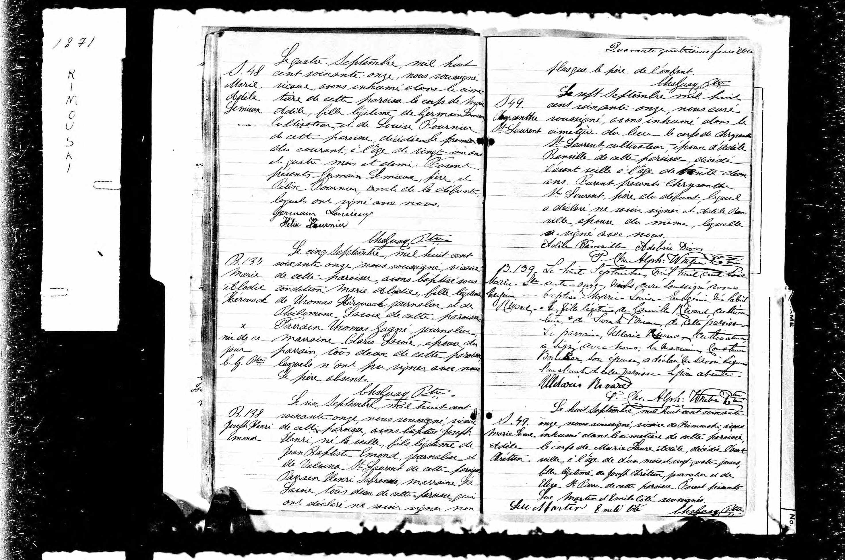 Acte de baptême