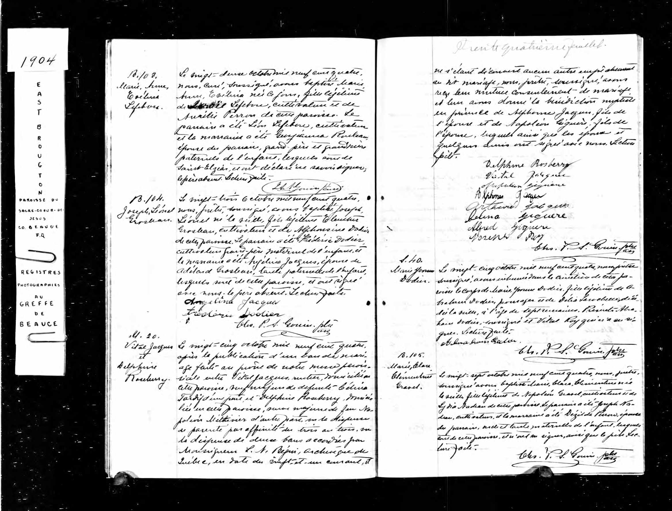 Acte de mariage en secondes noces Acte de mariage en secondes noces