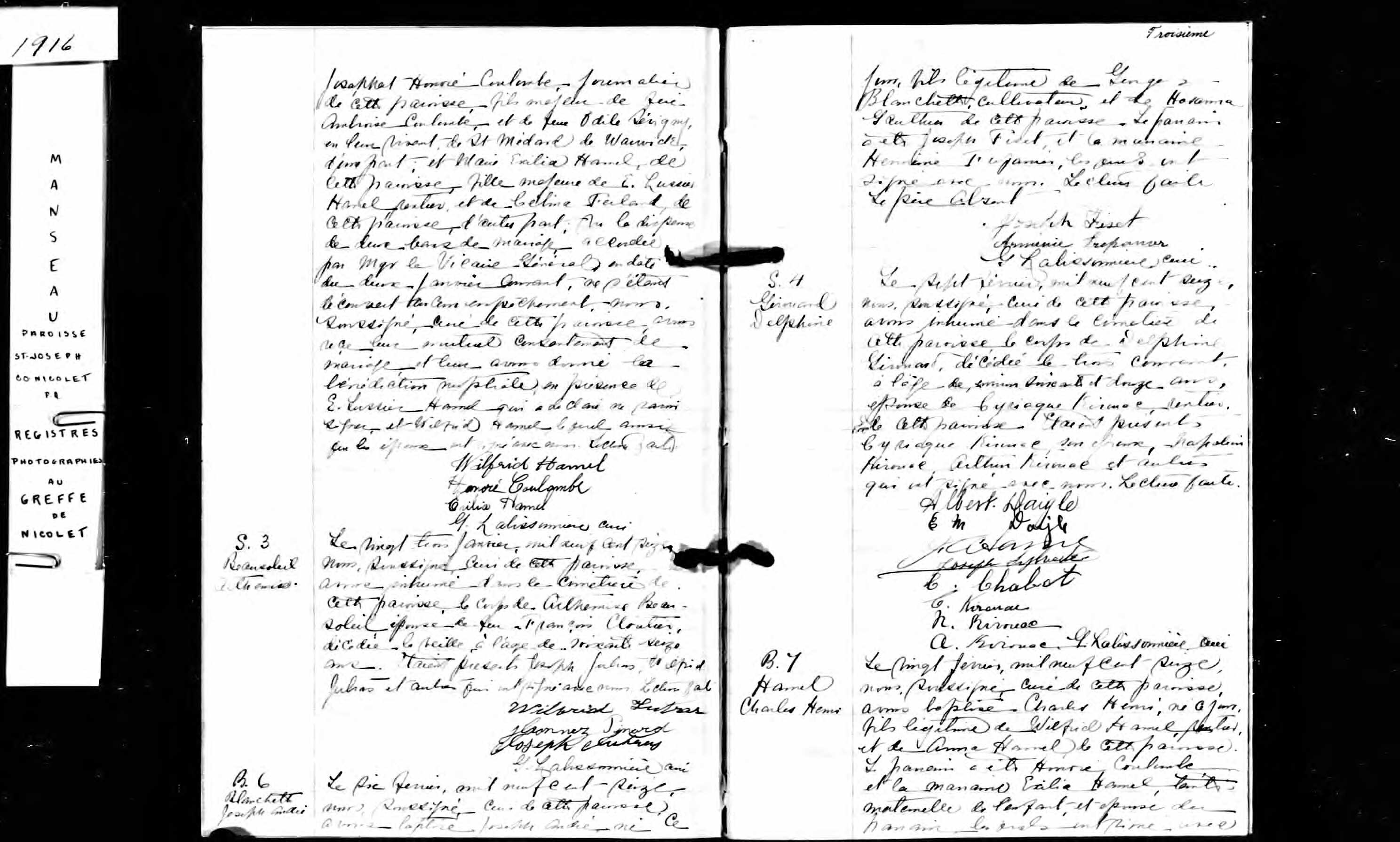 Acte de sépulture