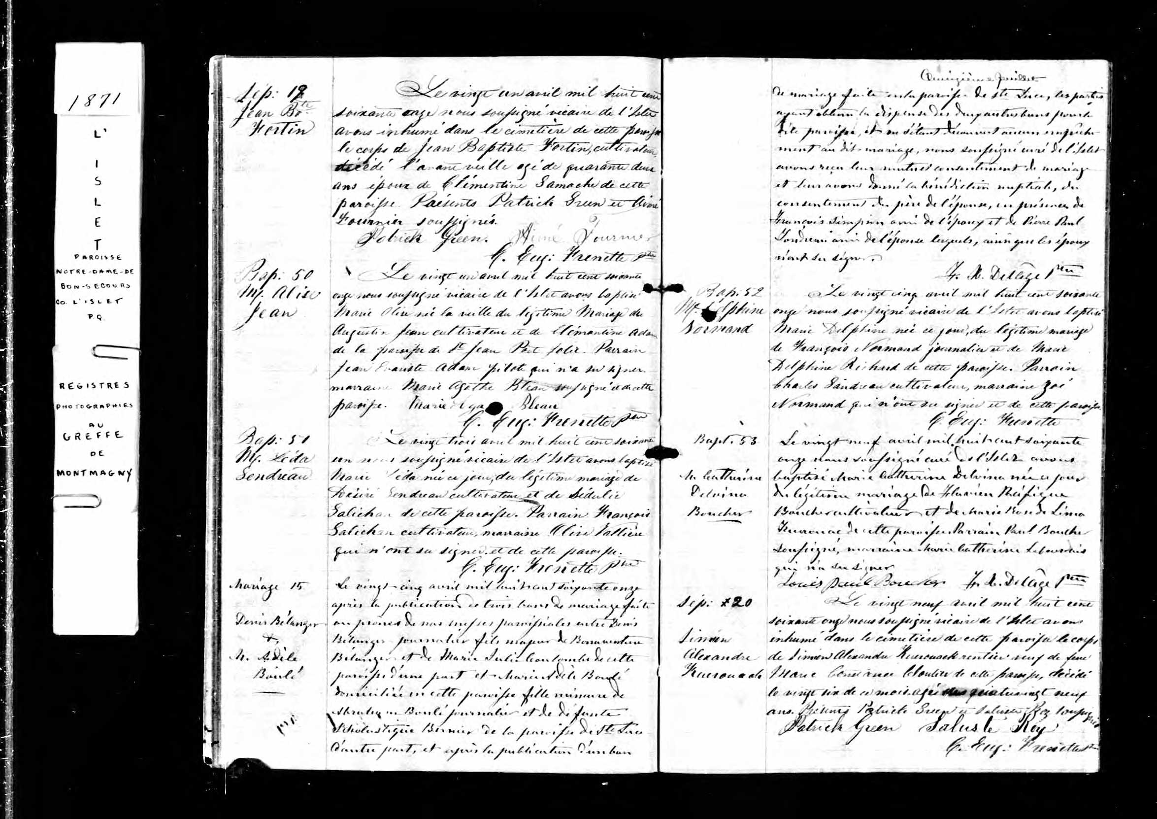 Acte de baptême