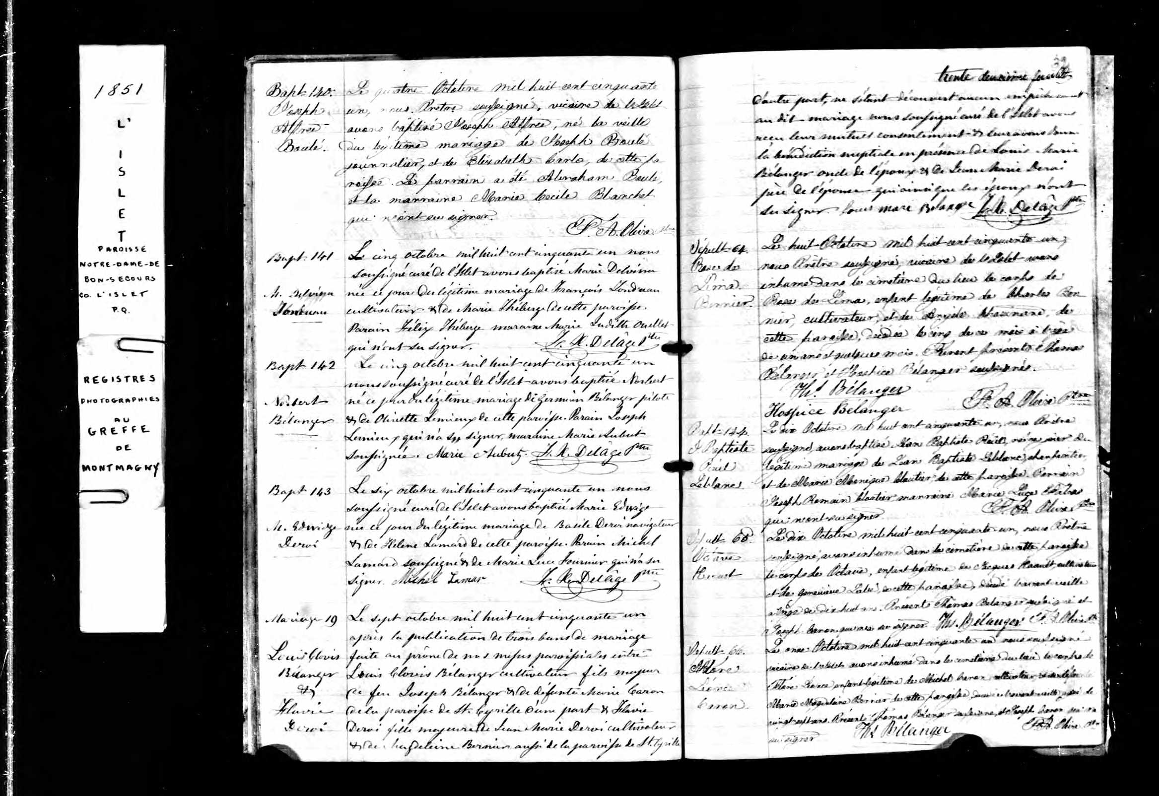 Acte de baptême Acte de baptême