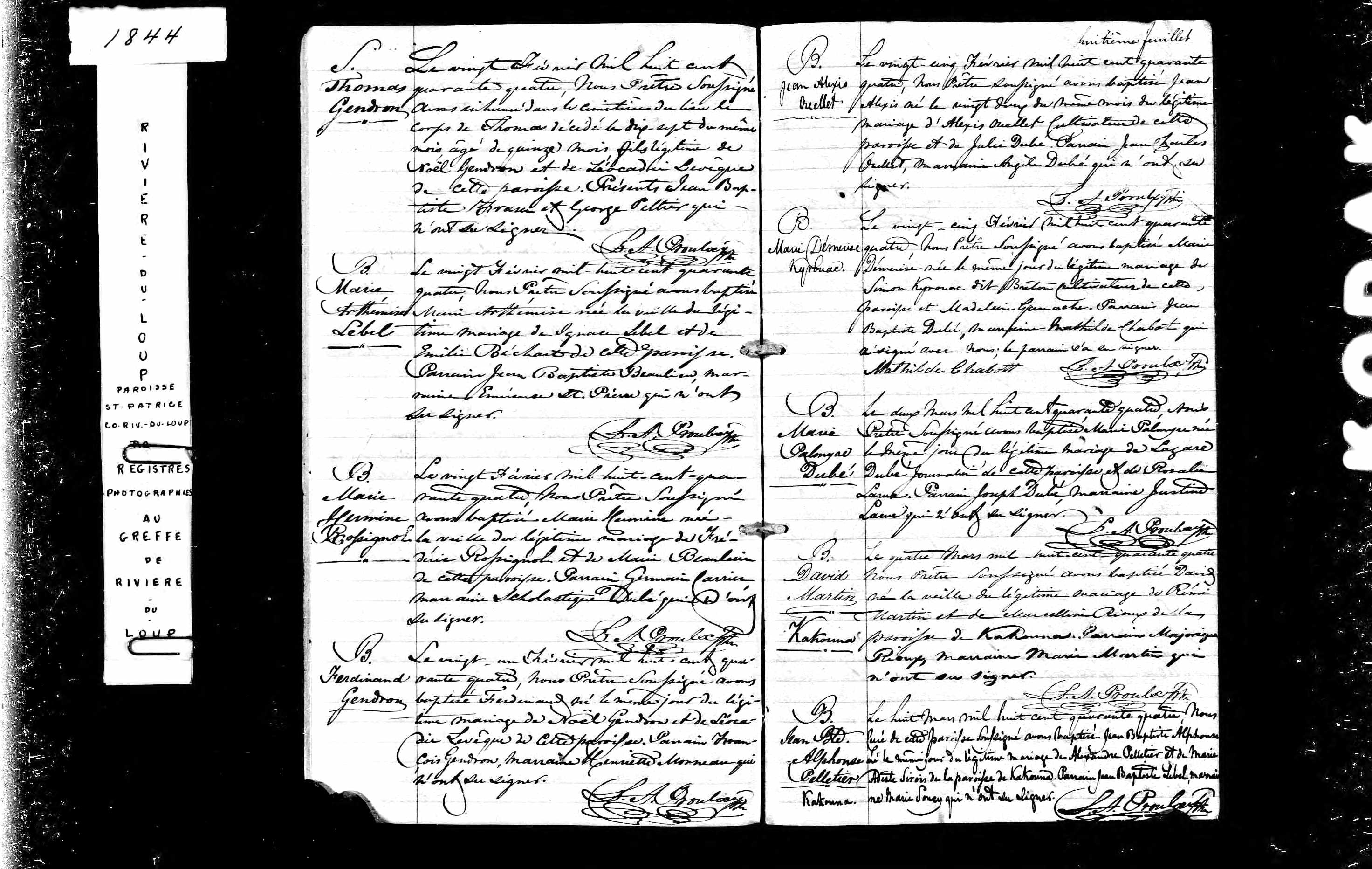 Acte de baptême