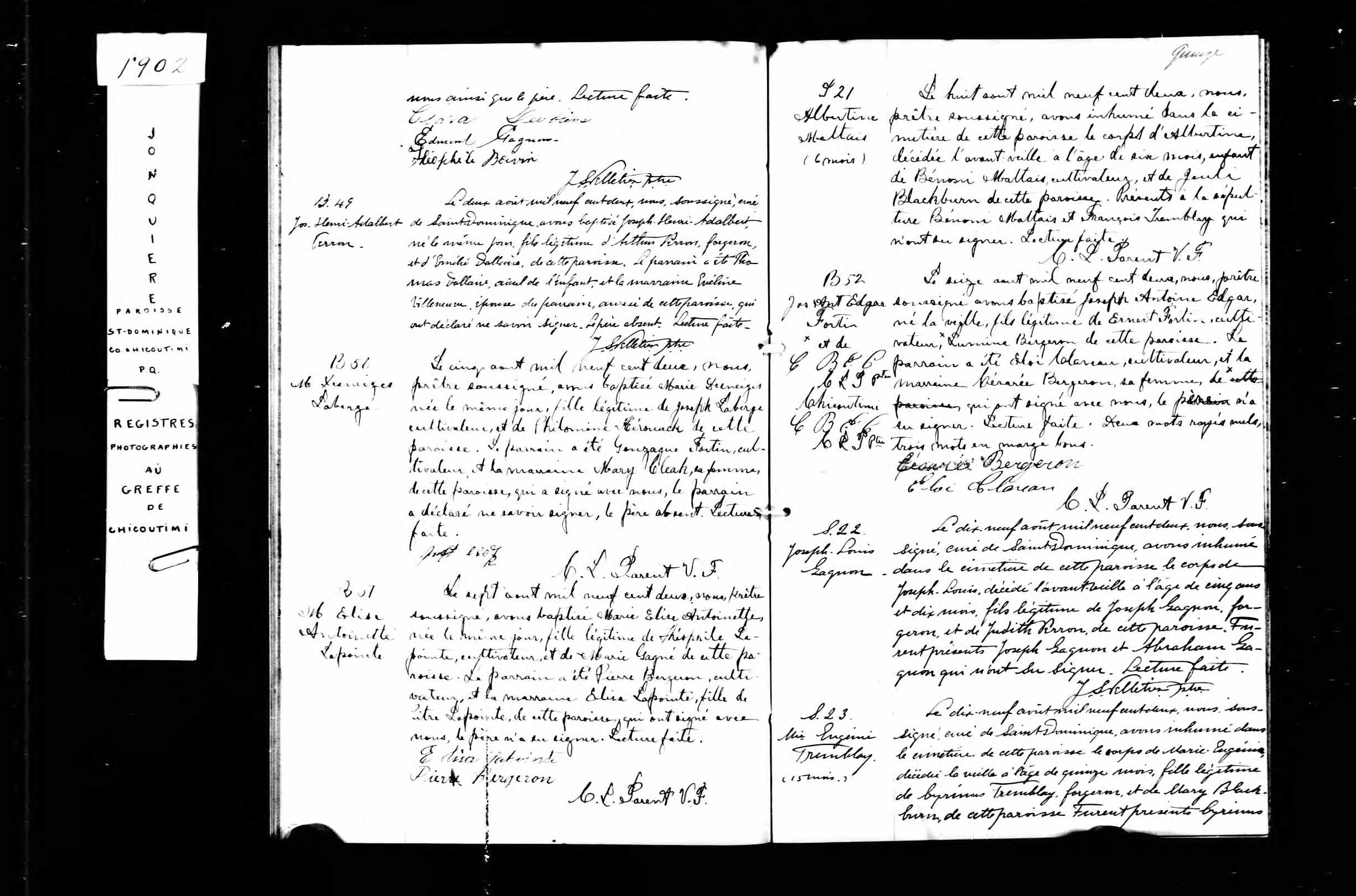 Acte de baptême
