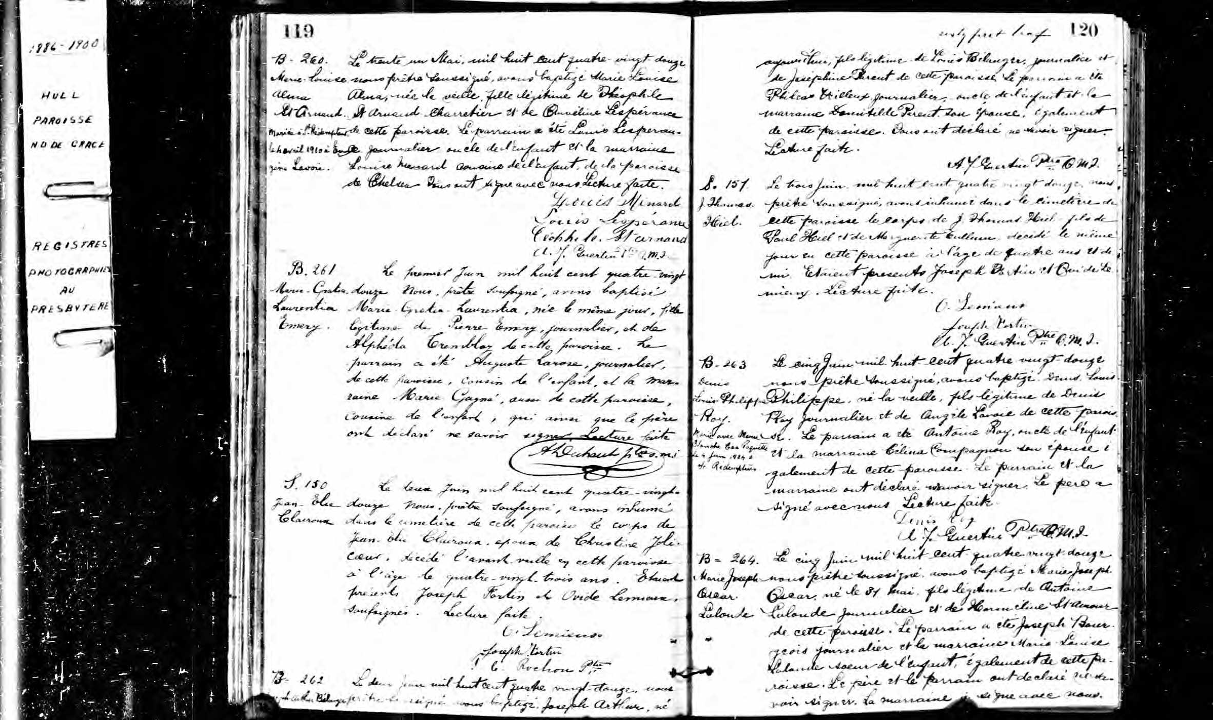 Acte de baptême