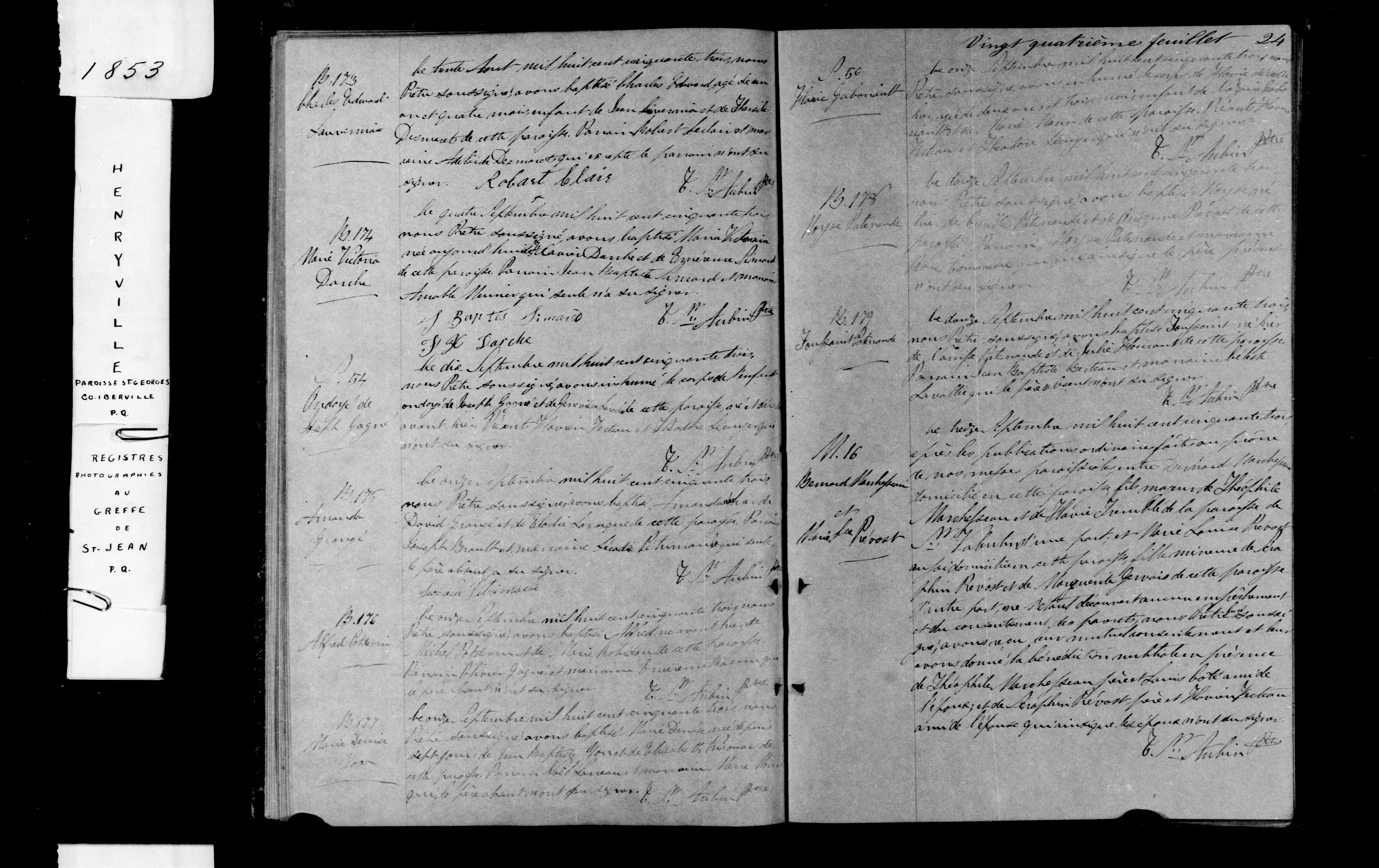 Acte de baptême