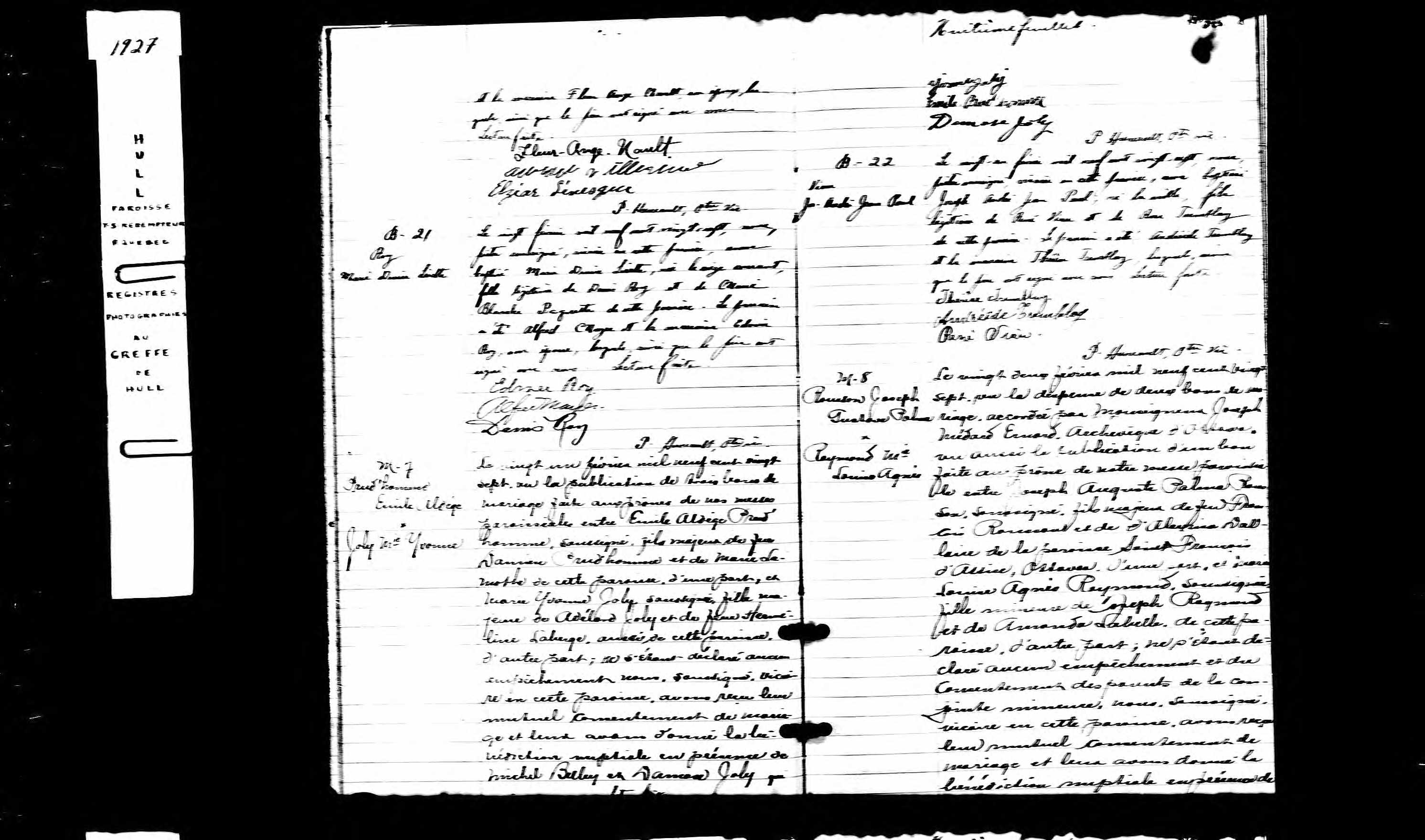 Acte de baptême