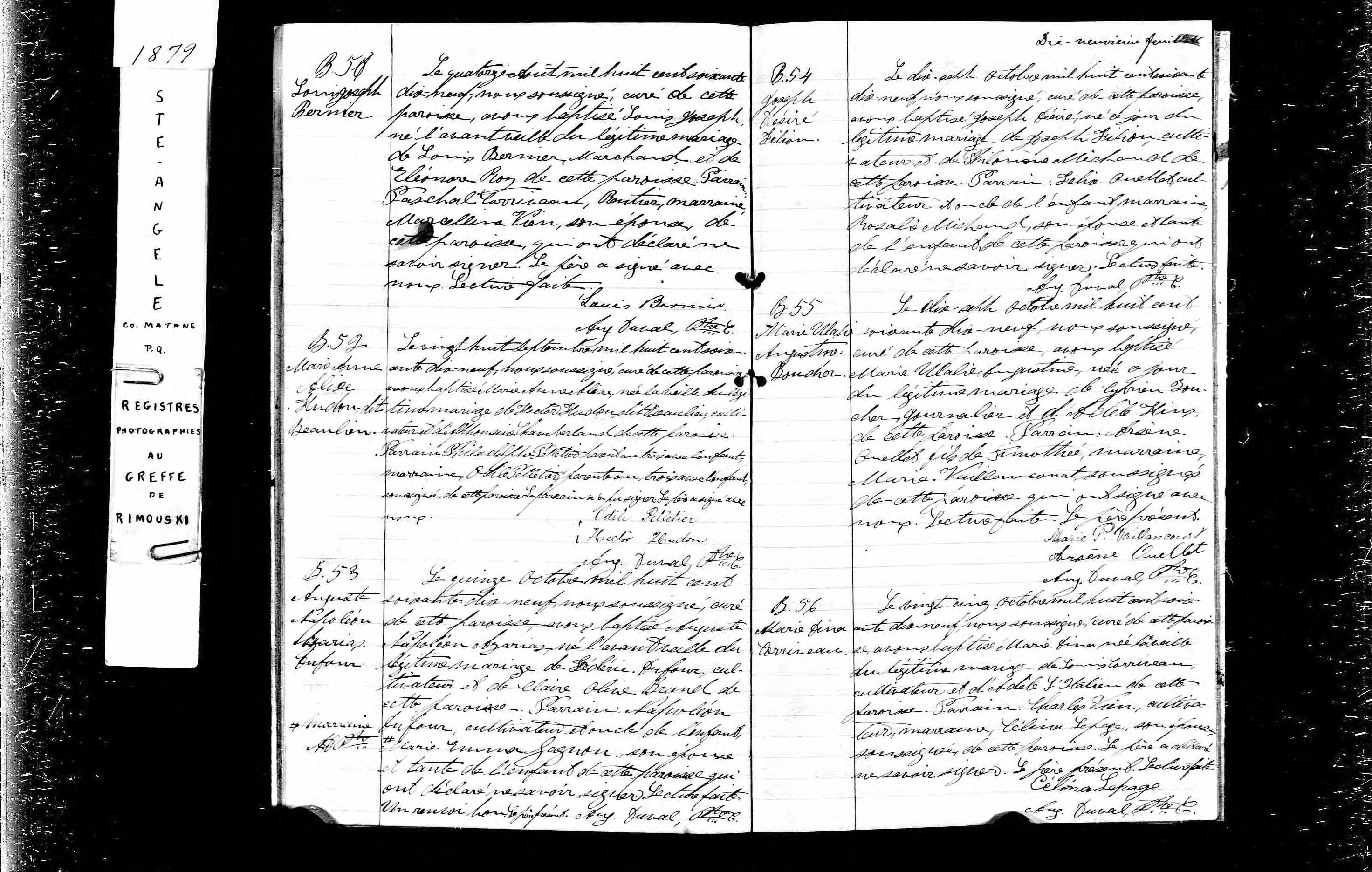 Acte de baptême