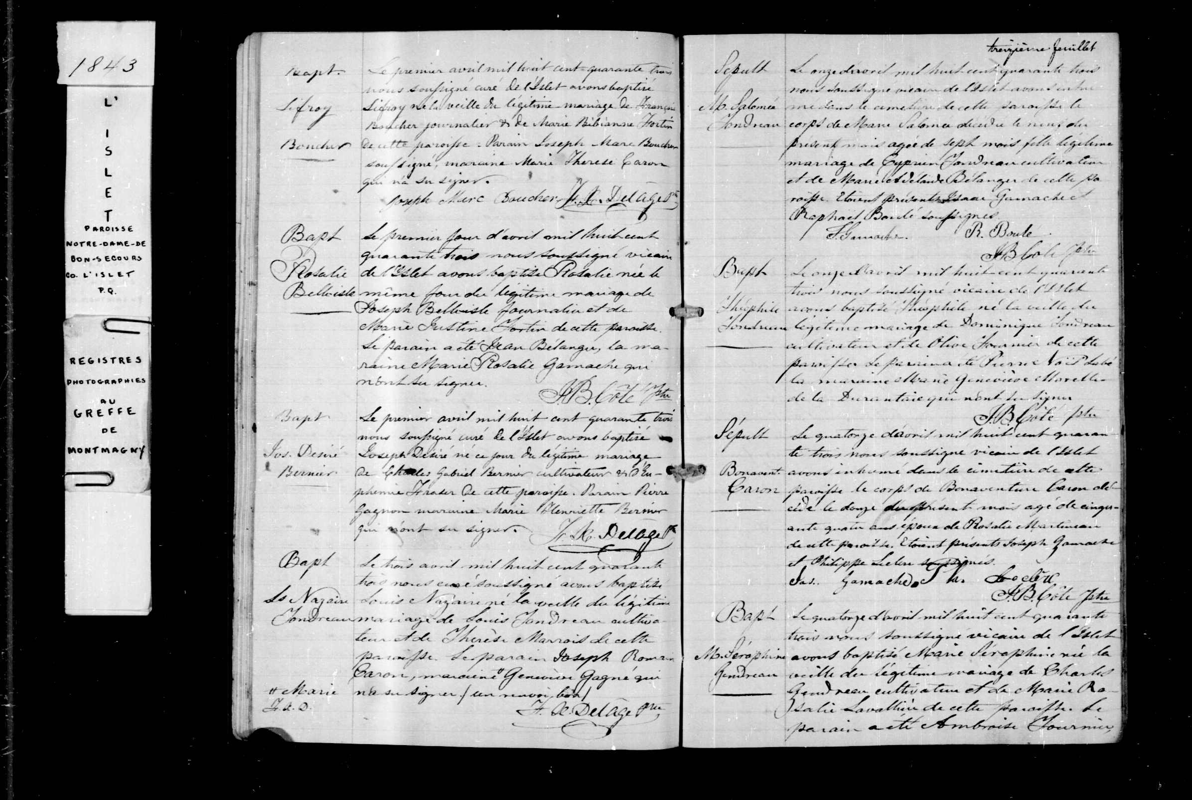 Acte de baptême