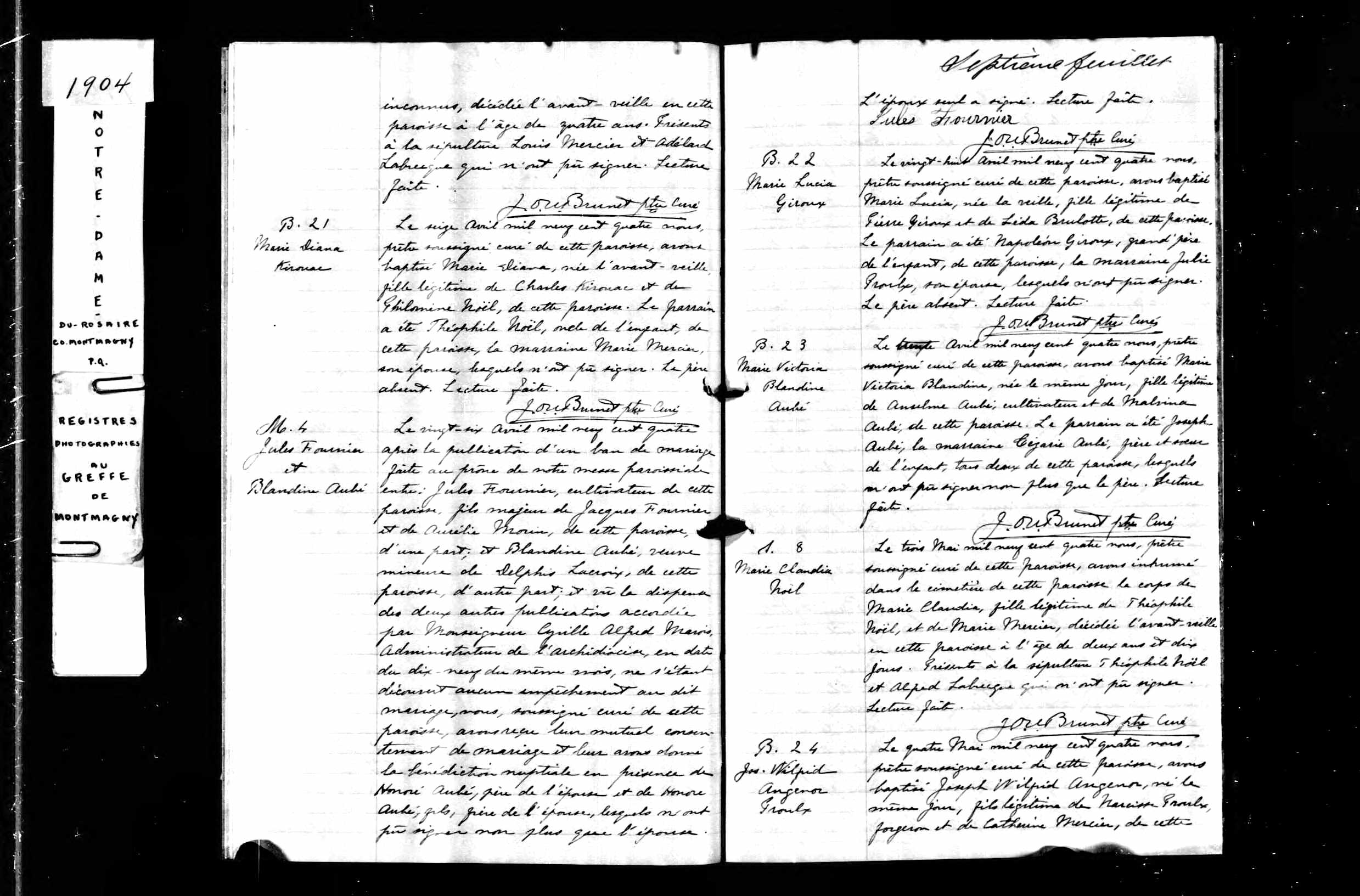 Acte de baptême