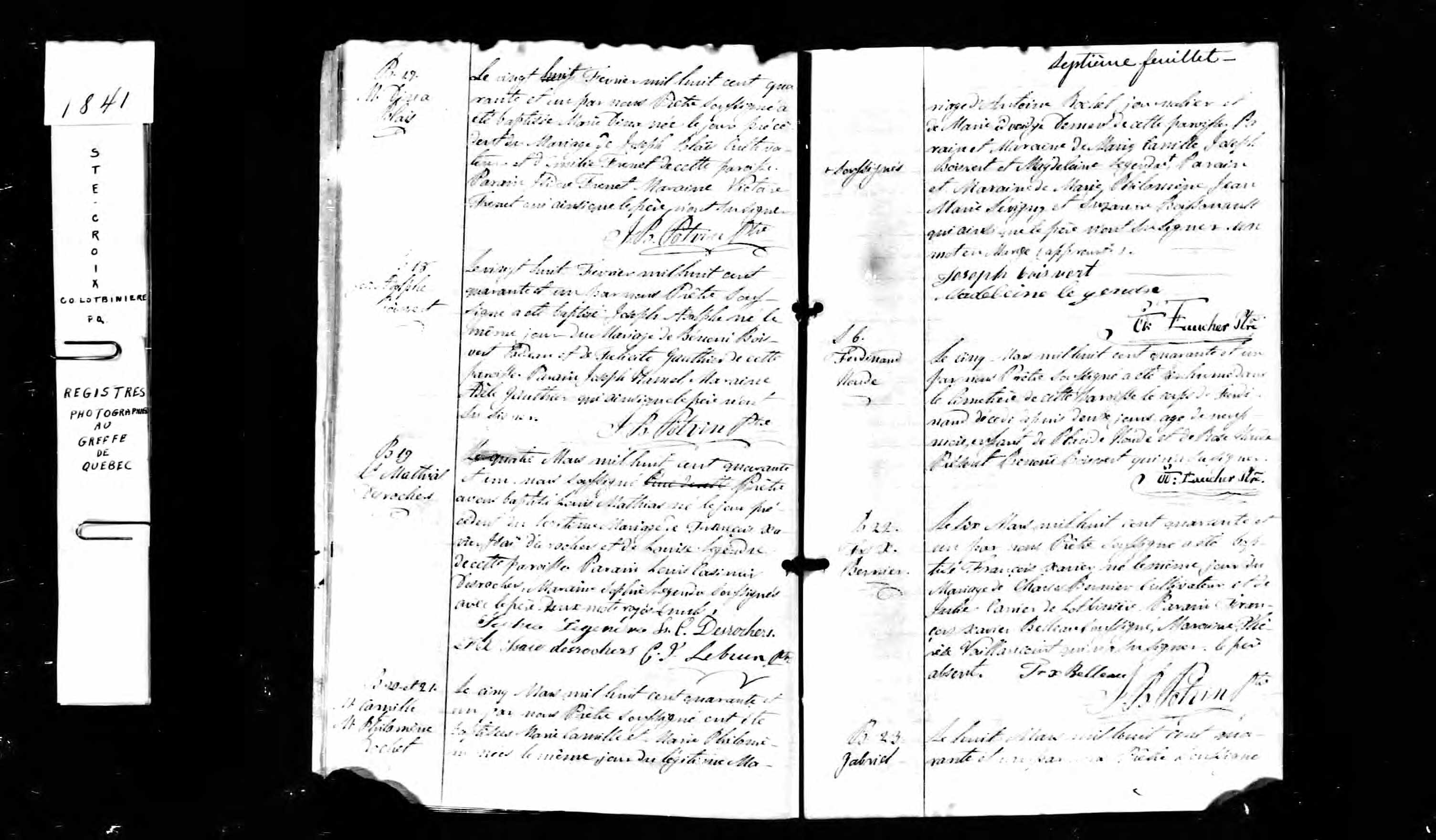 Acte de baptême