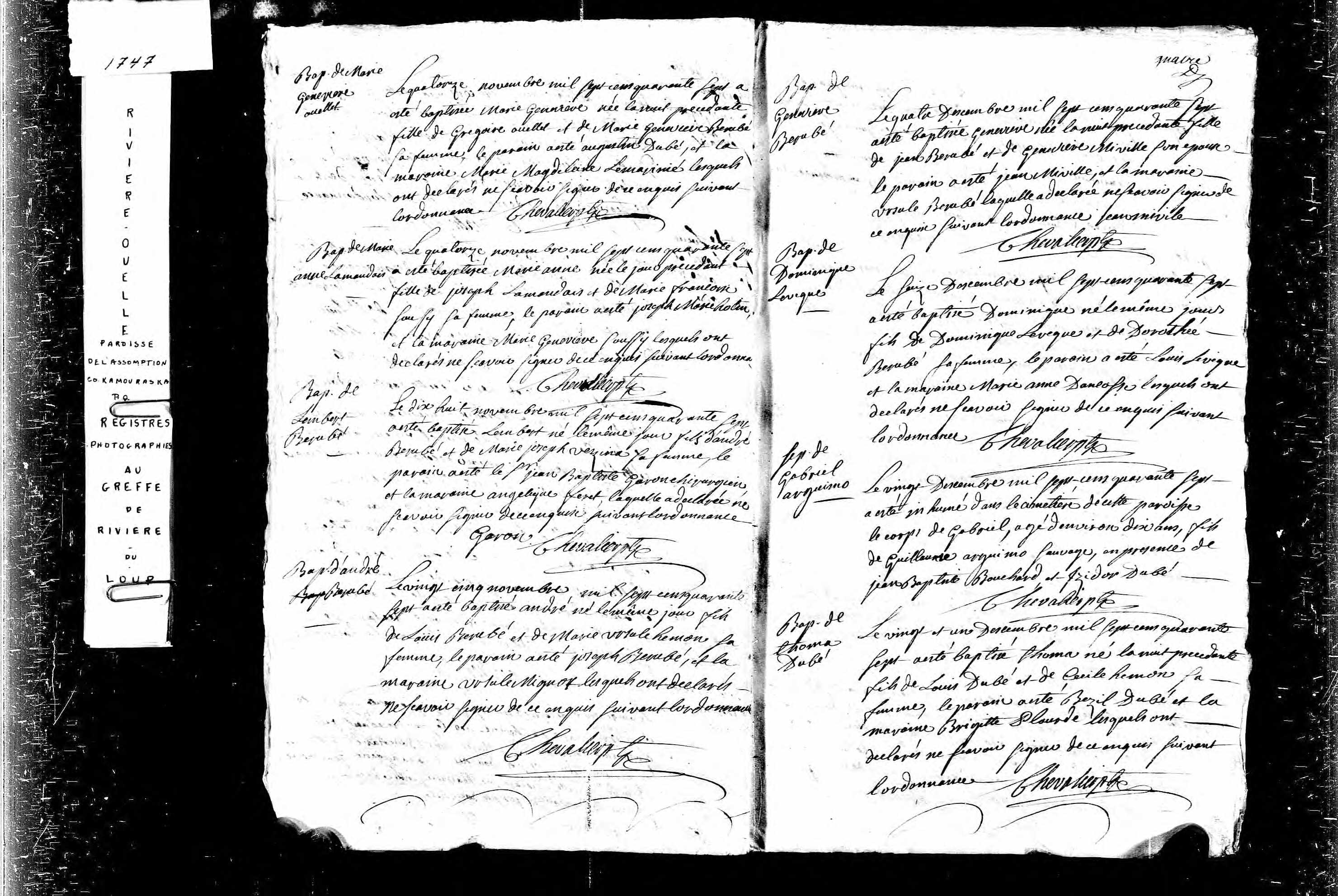 Acte de baptême Acte de baptême