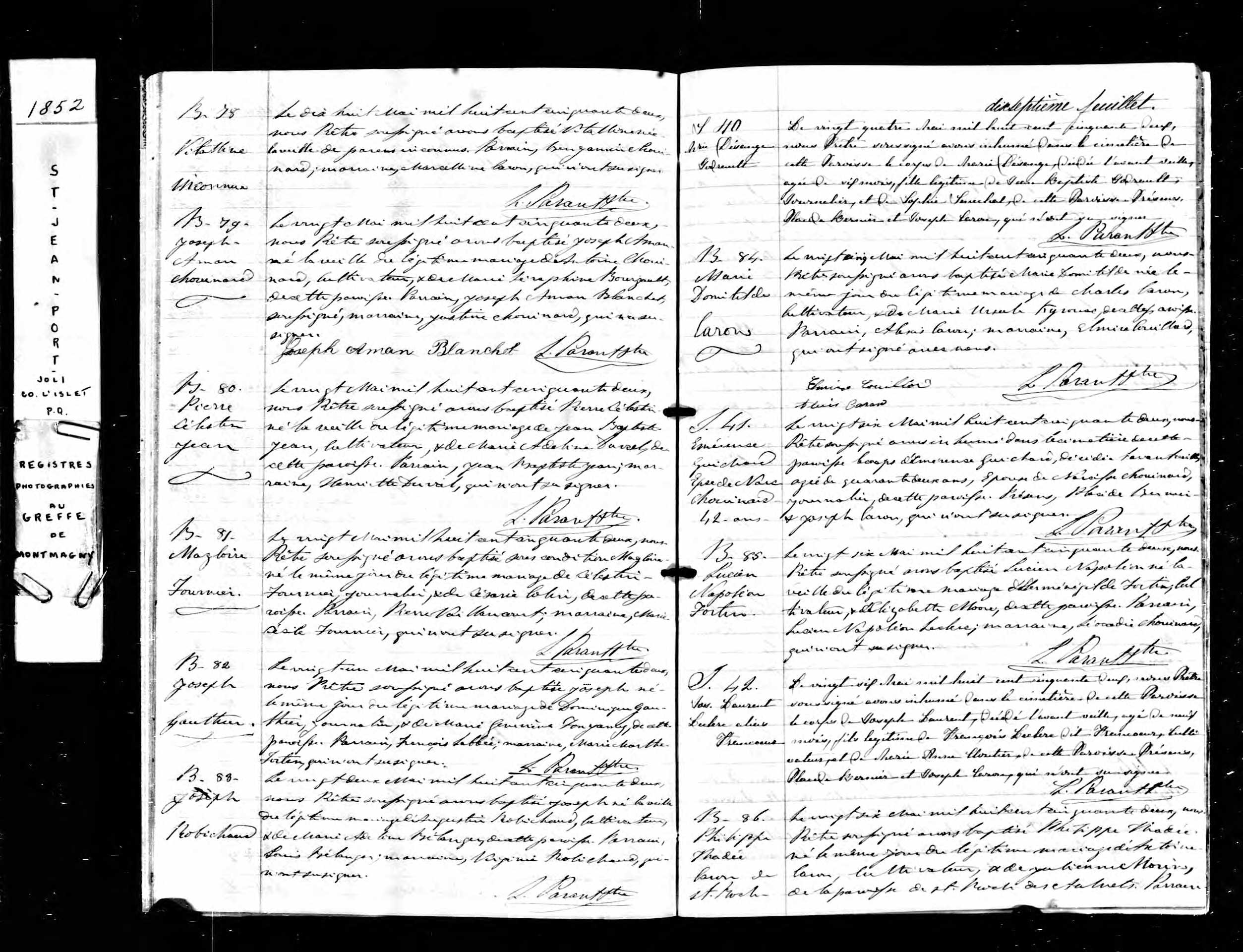 Acte de baptême