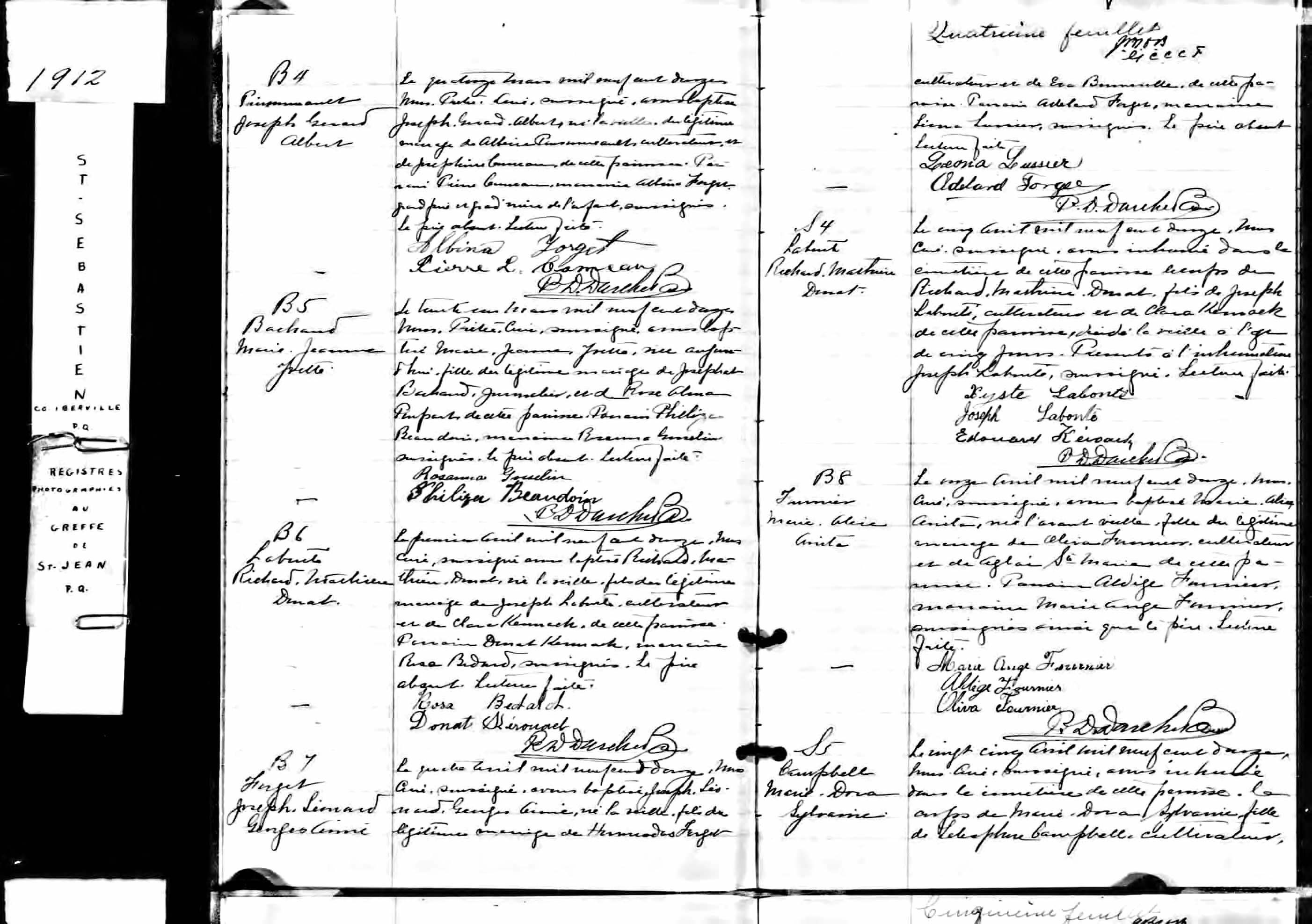 Acte de sépulture