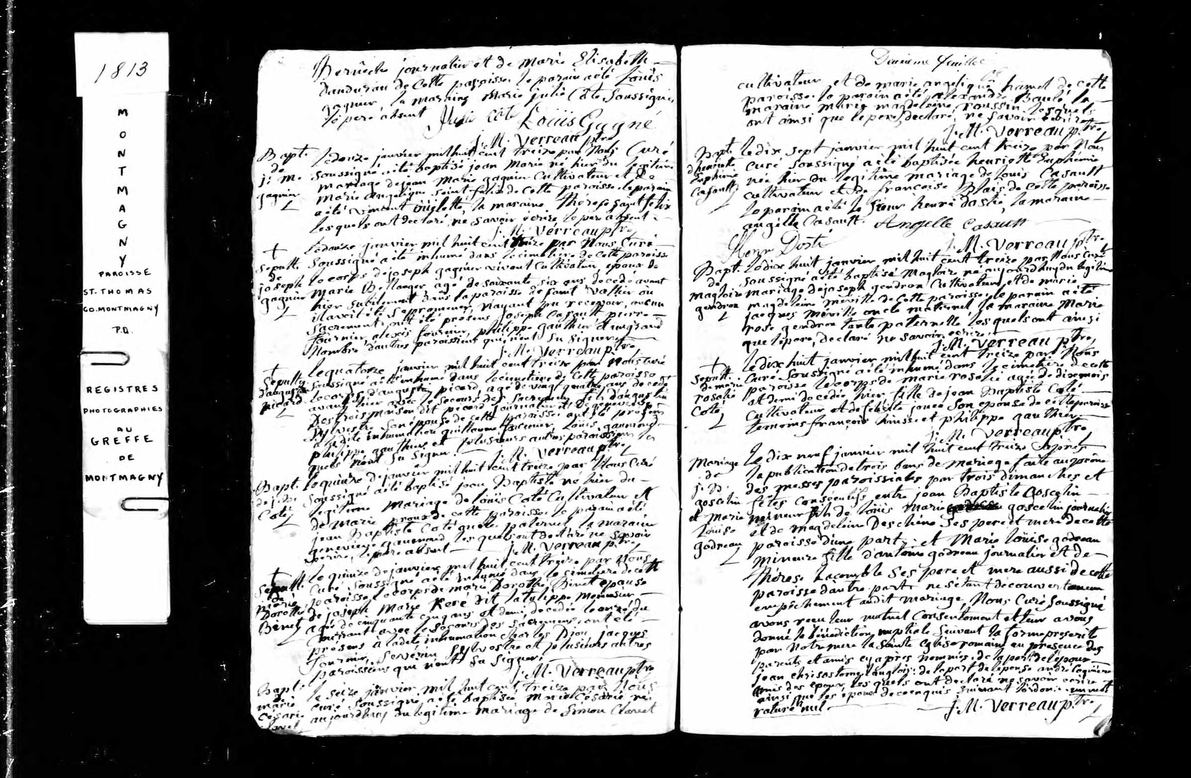Acte de sépulture