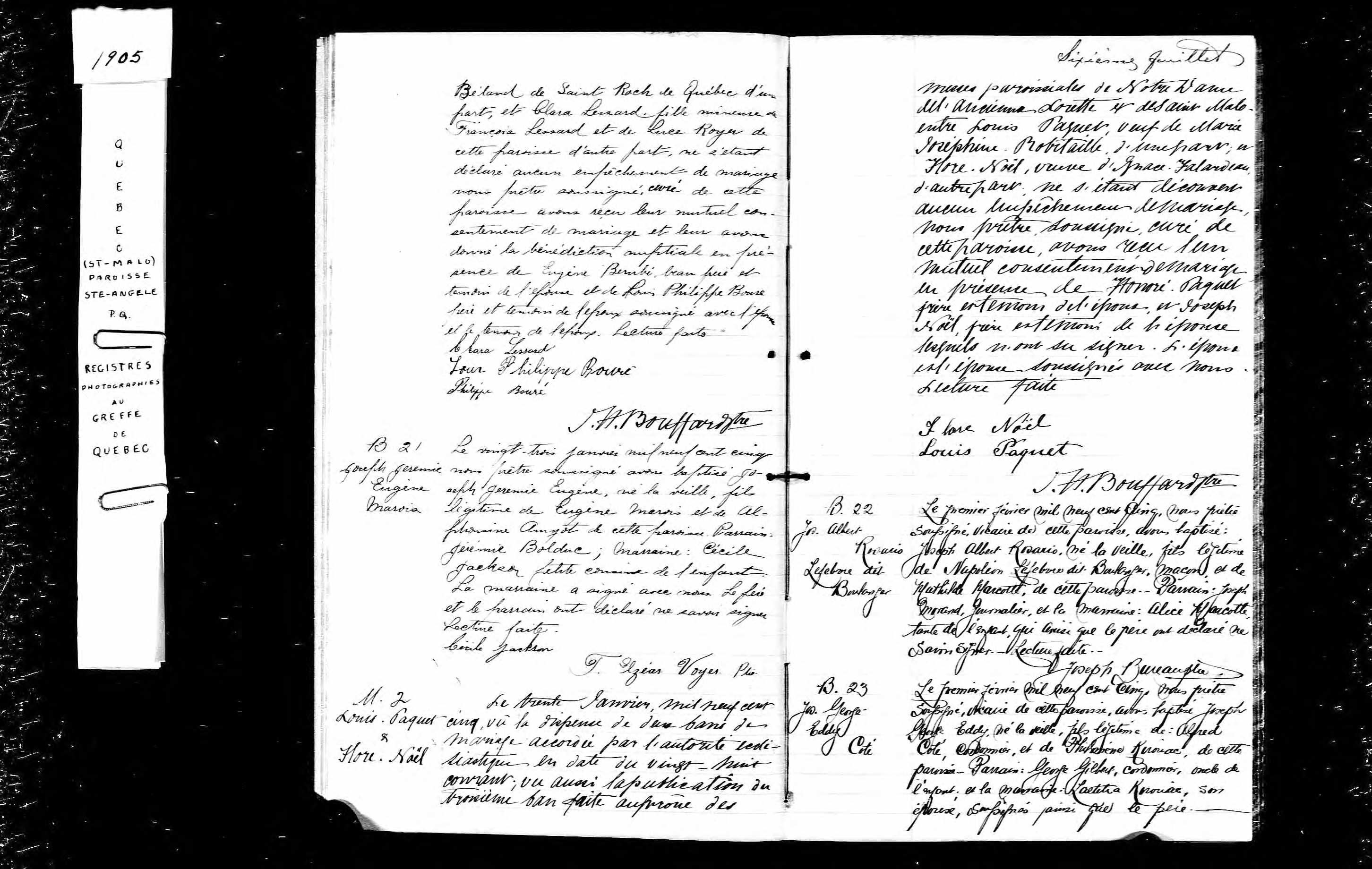 Acte de baptême