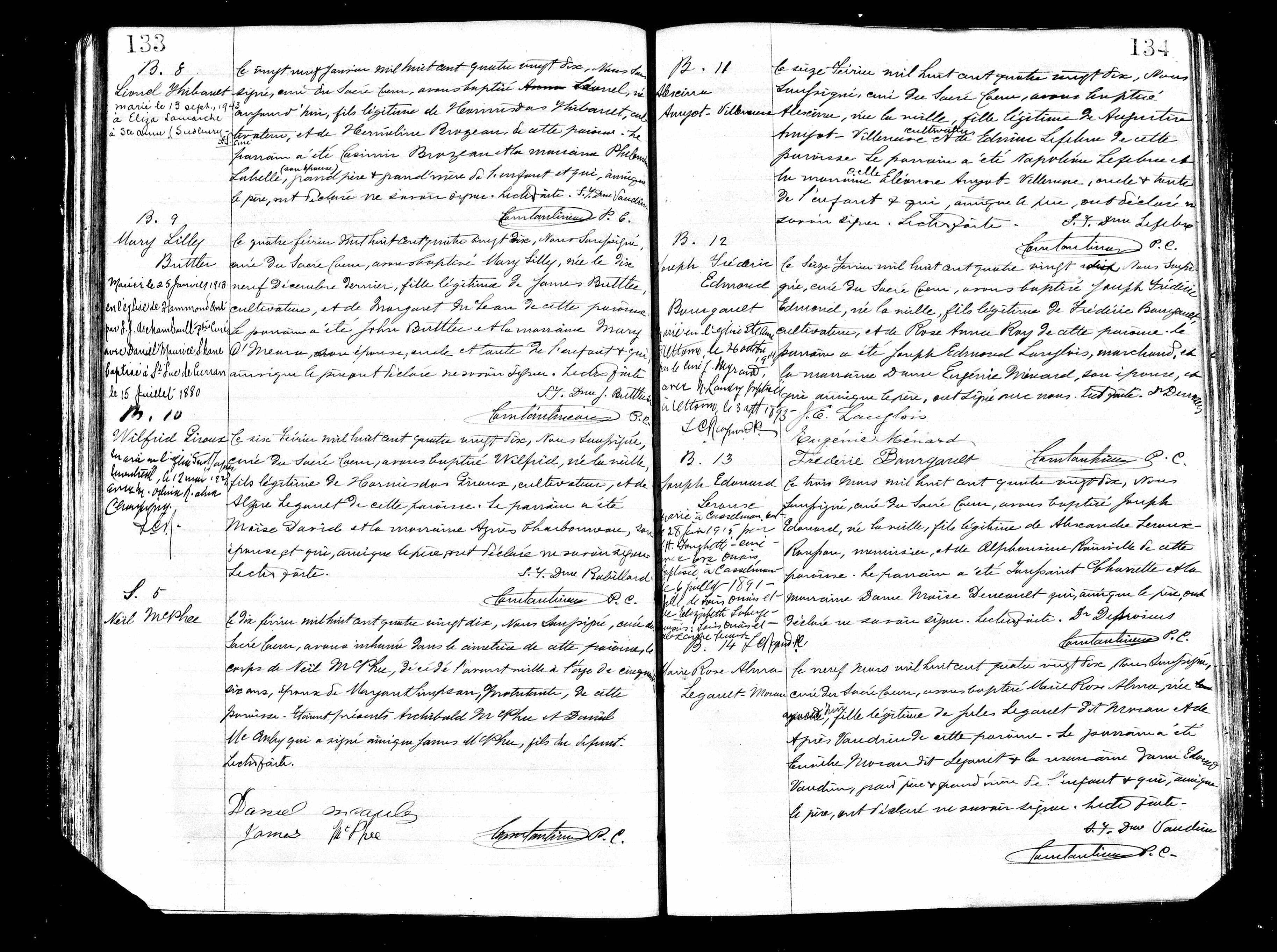 Acte de baptême