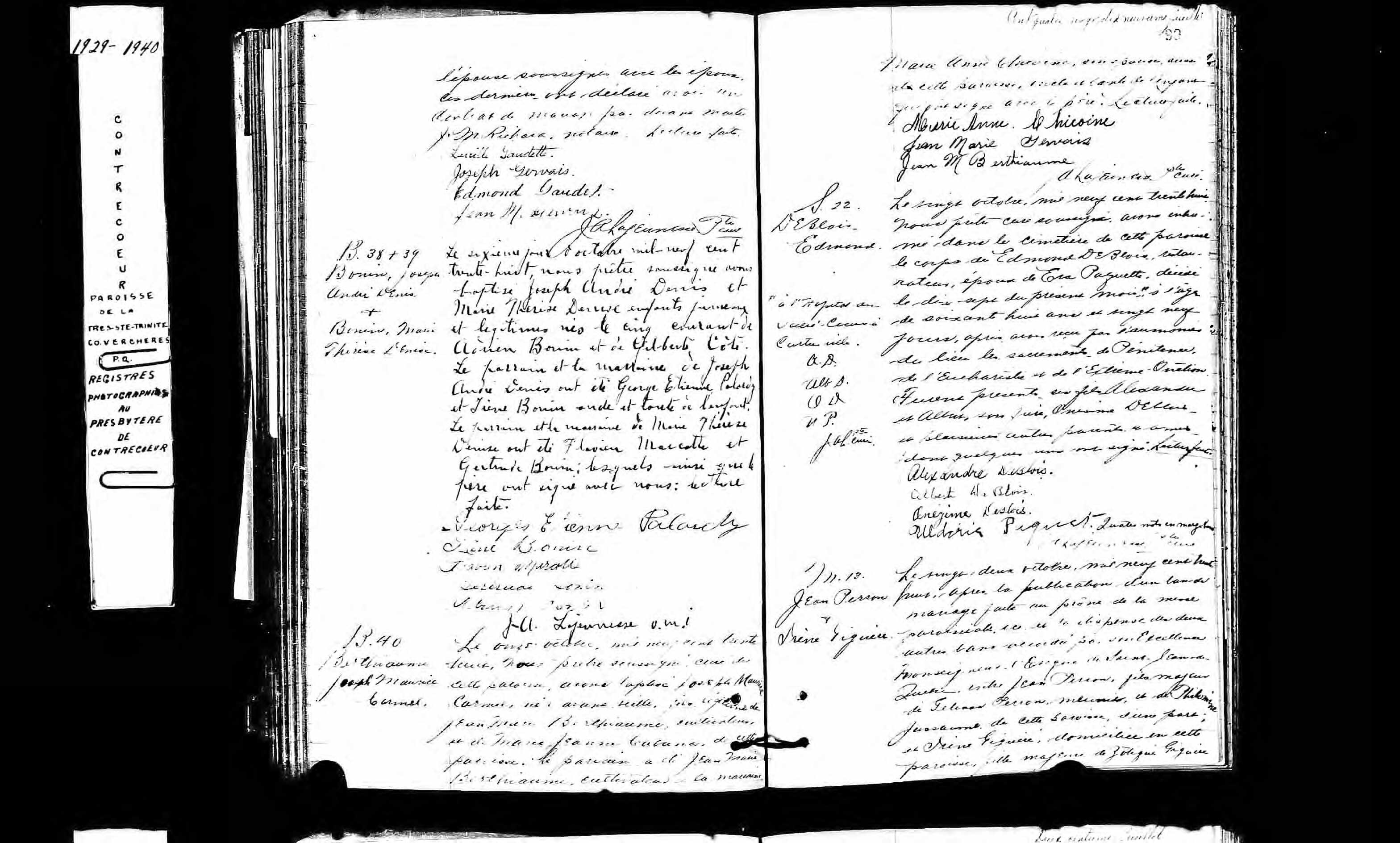 Acte de sépulture