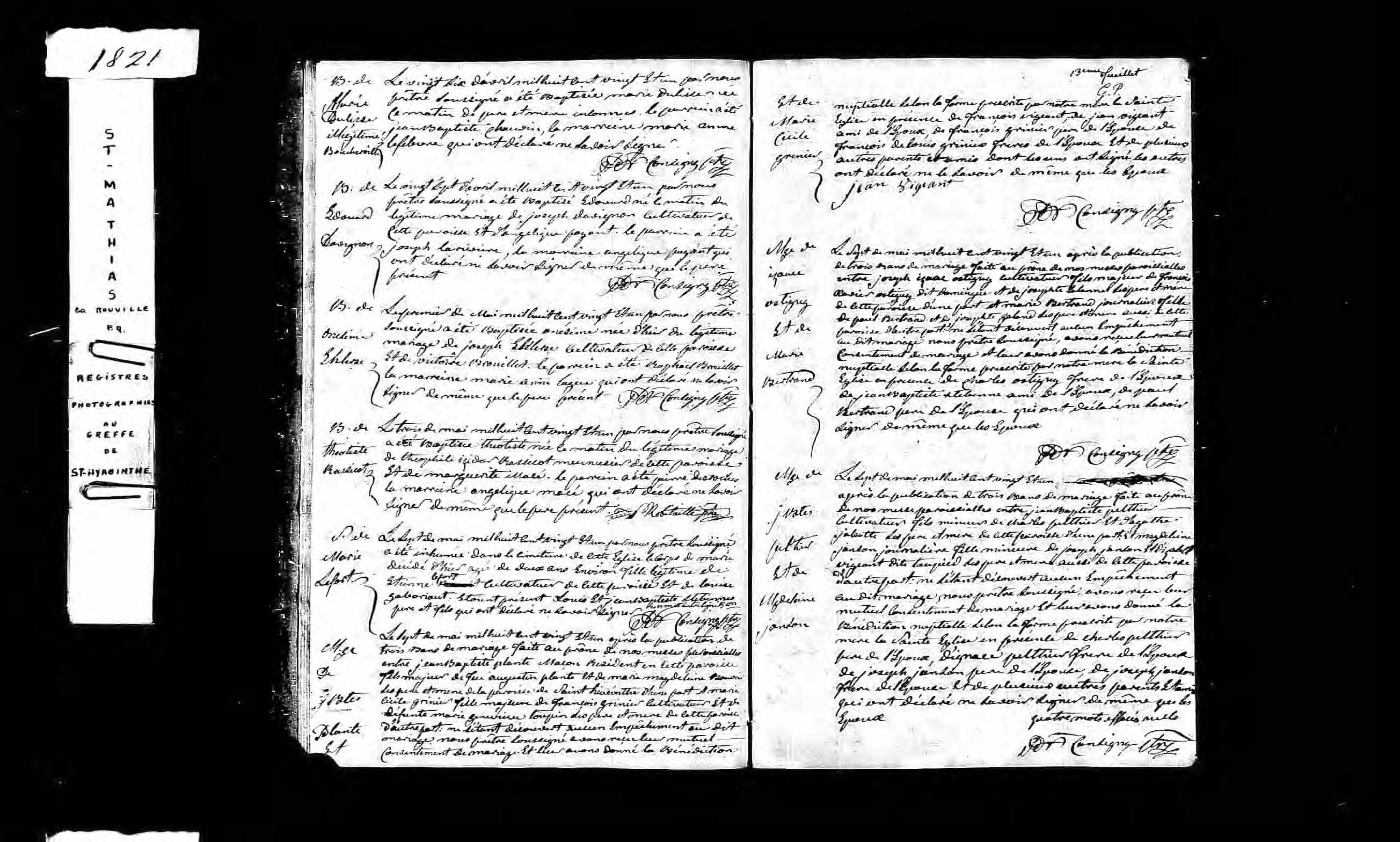 Acte de baptême