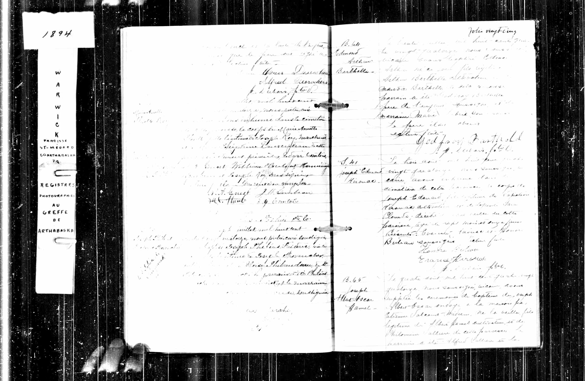 Acte de sépulture