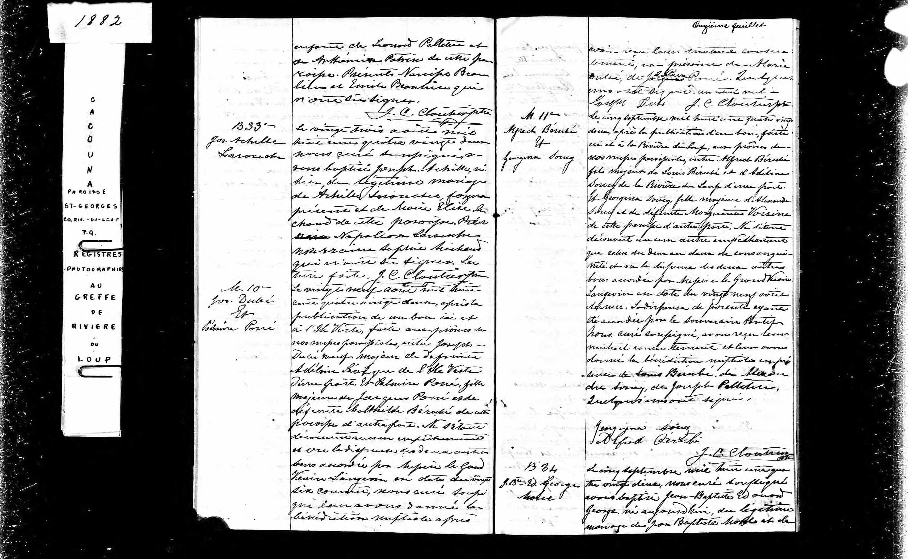 Acte de baptême Acte de baptême