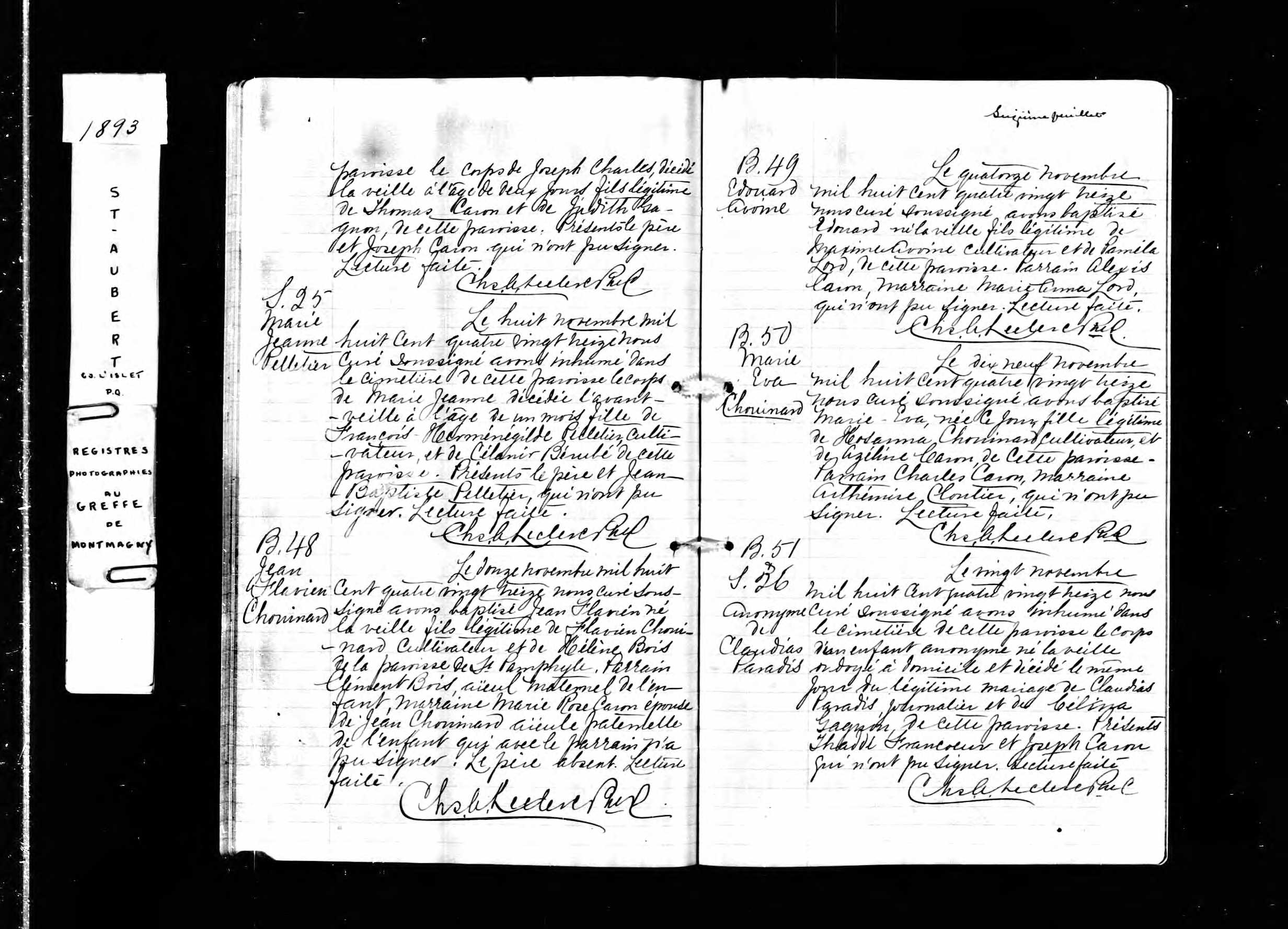 Acte de baptême
