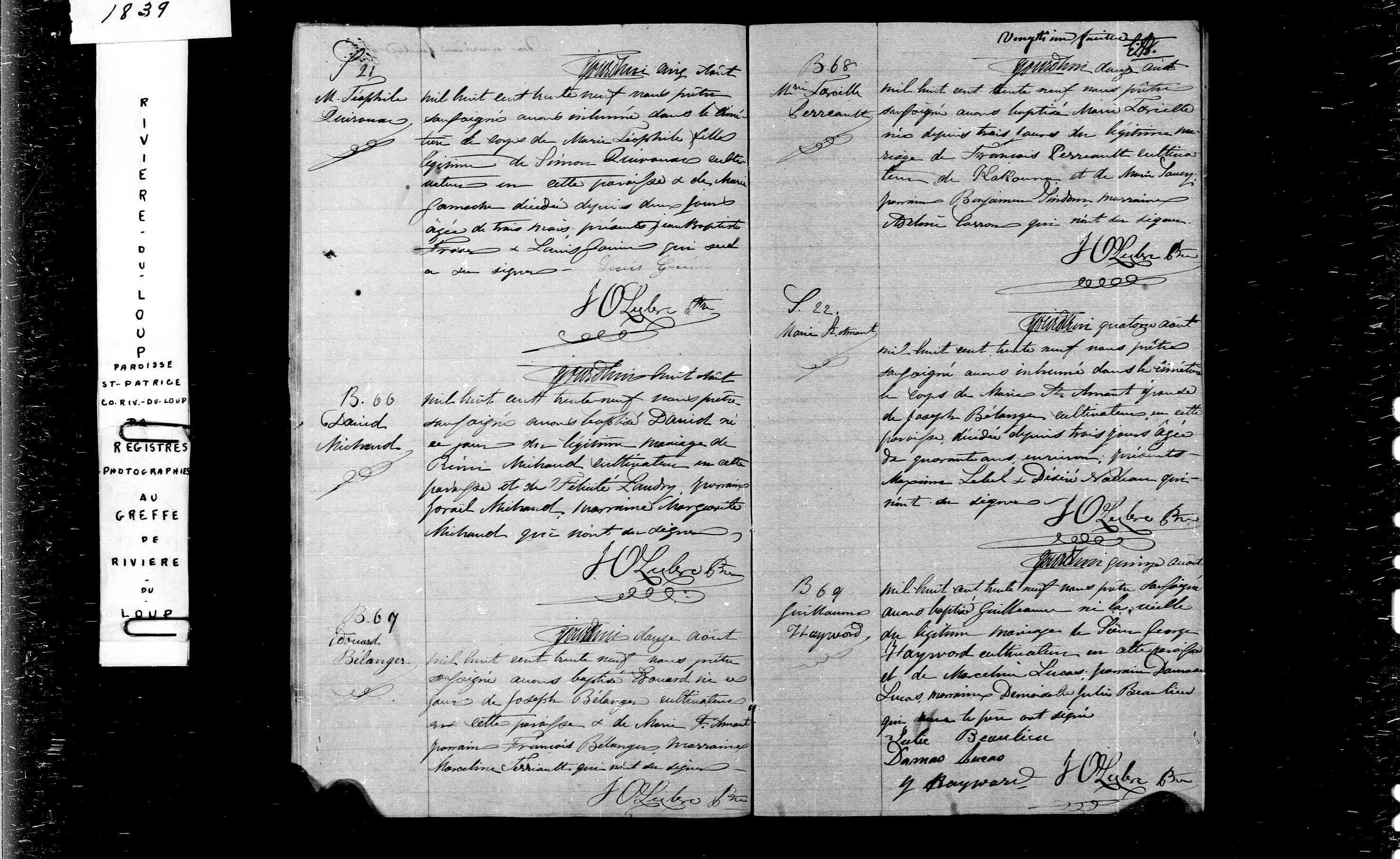 Acte de baptême Acte de baptême