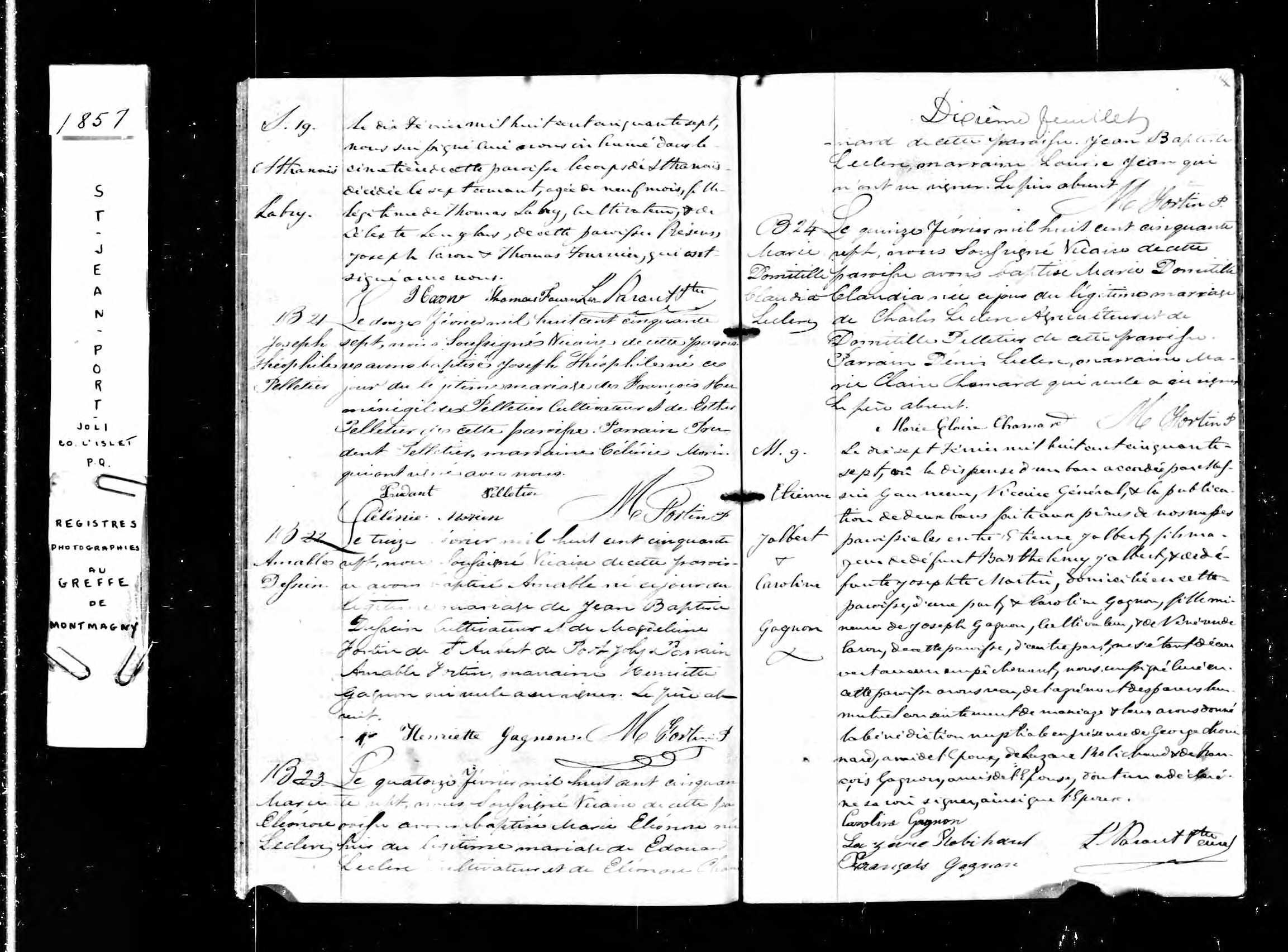 Acte de baptême