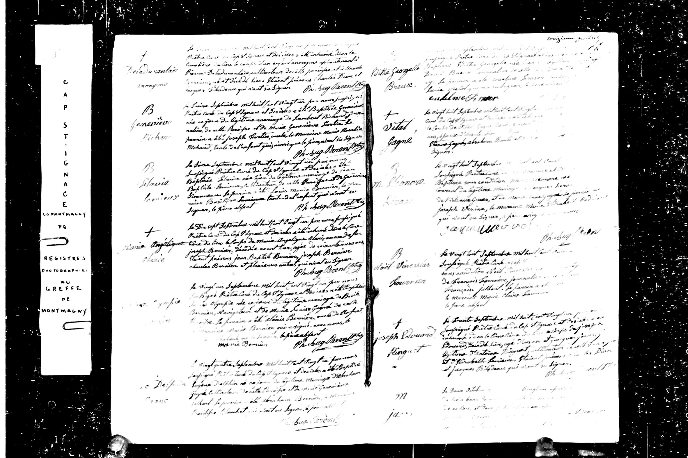 Acte de baptême