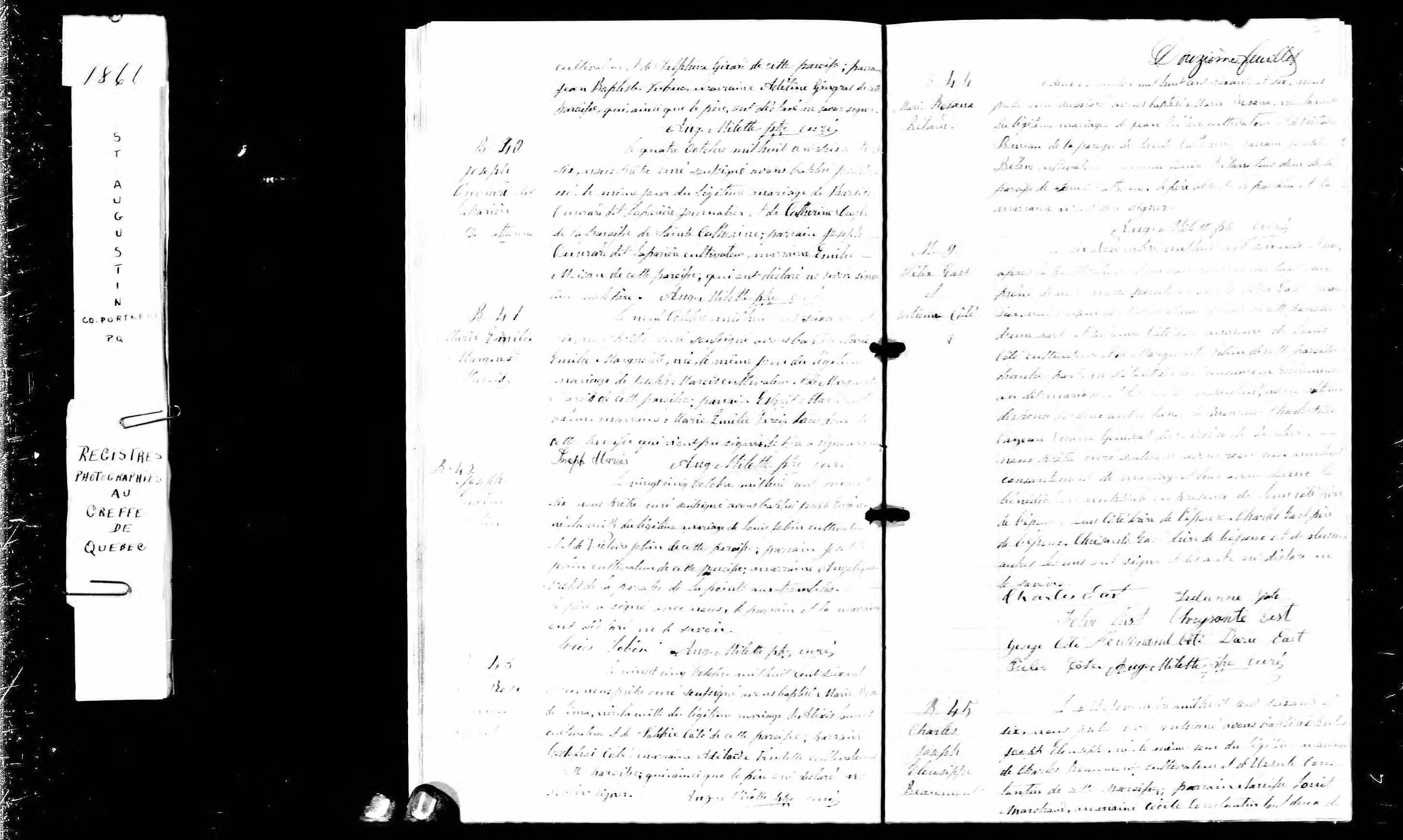Acte de baptême