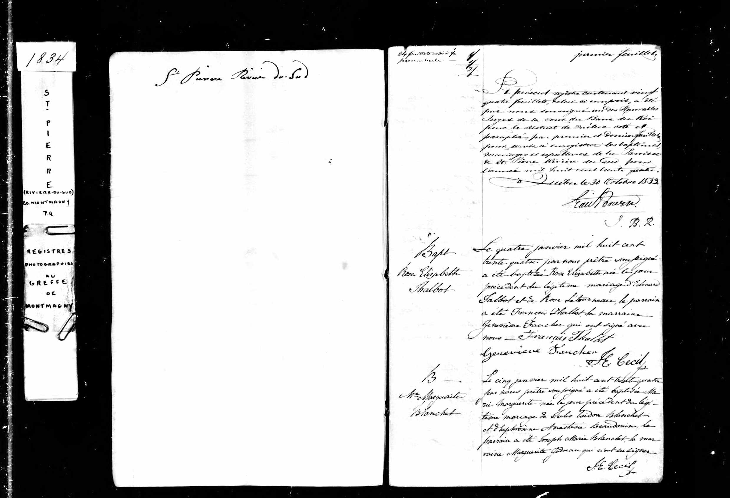 Acte de baptême